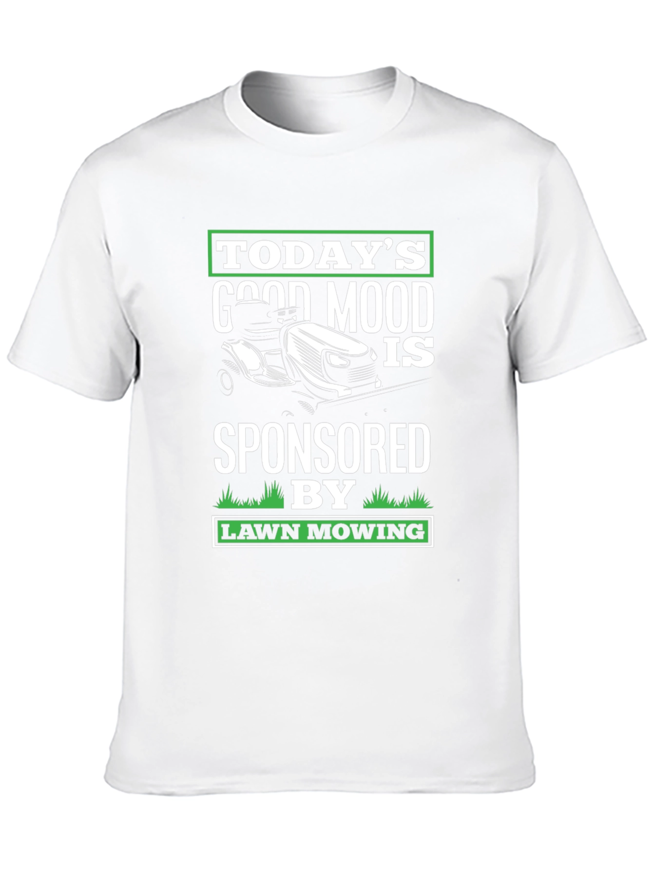 Lawn Mowing Sponsored T-Shirt