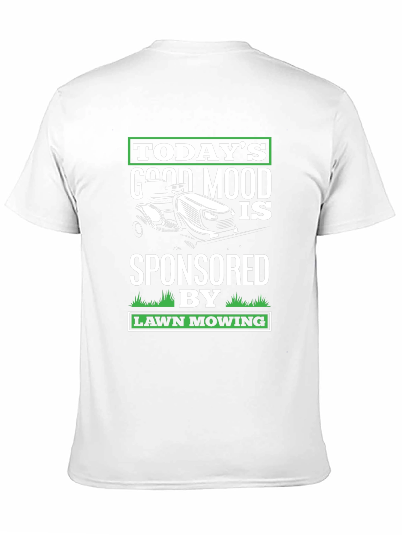 Lawn Mowing Sponsored T-Shirt