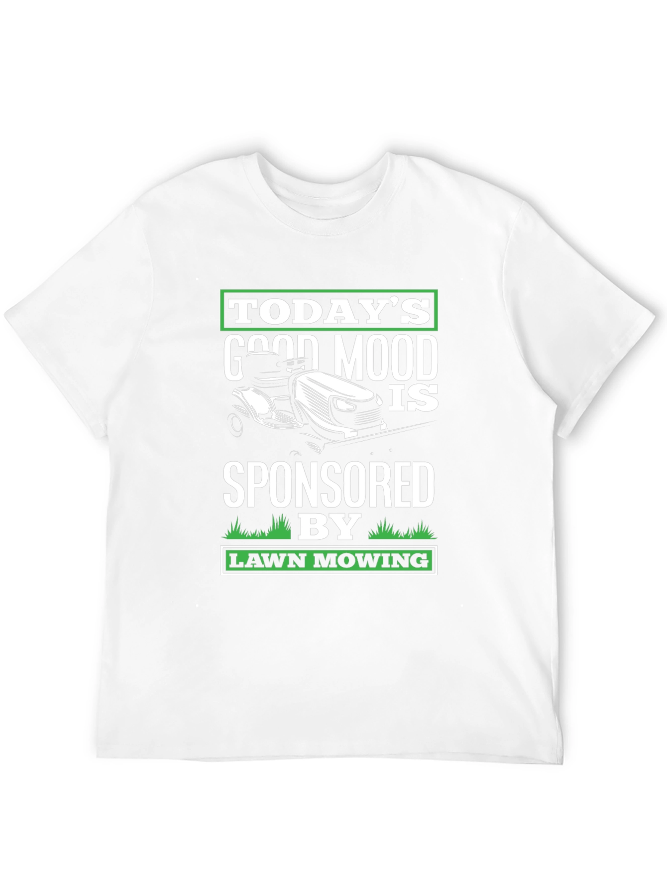 Lawn Mowing Sponsored T-Shirt