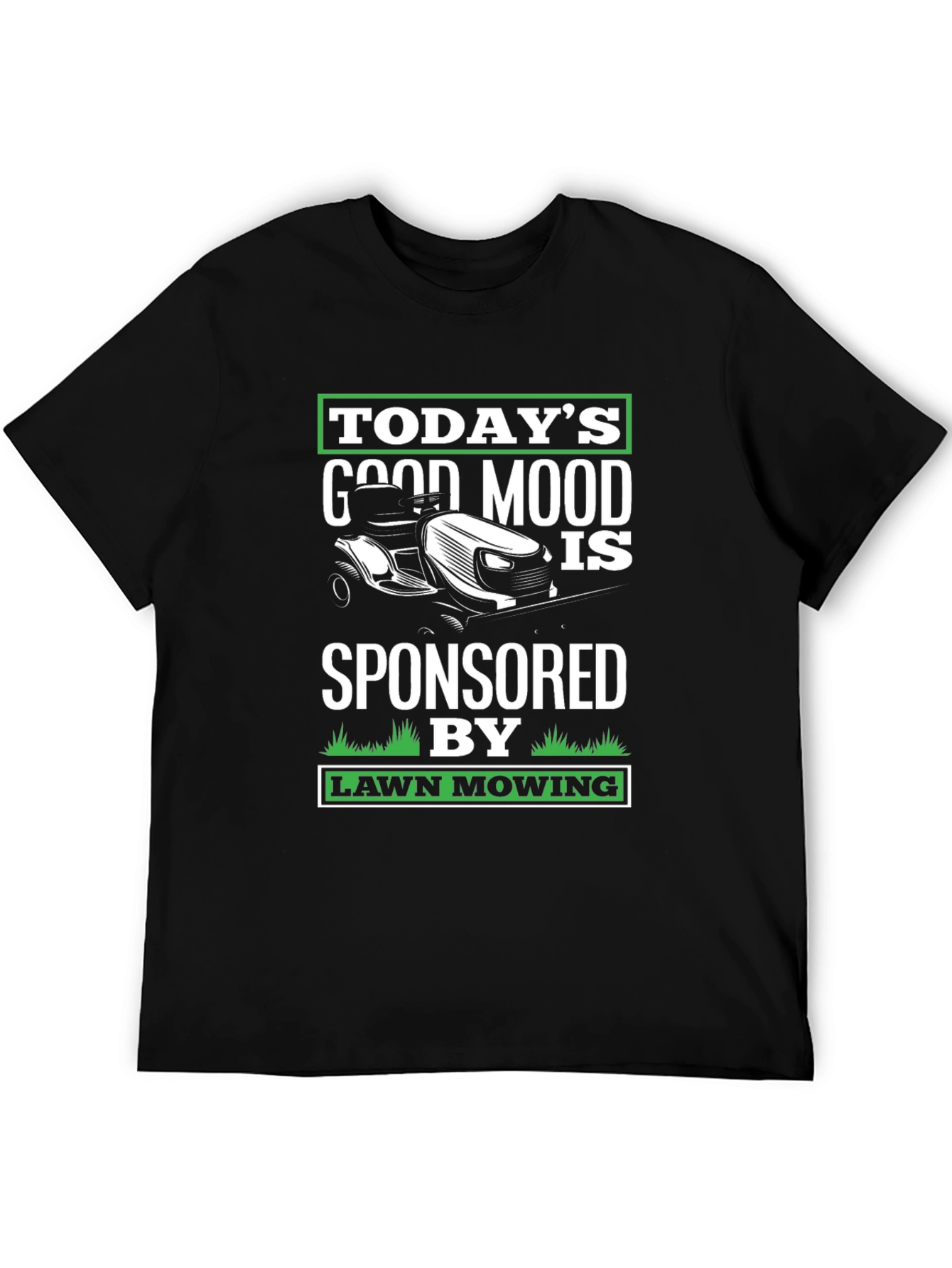 Lawn Mowing Sponsored T-Shirt