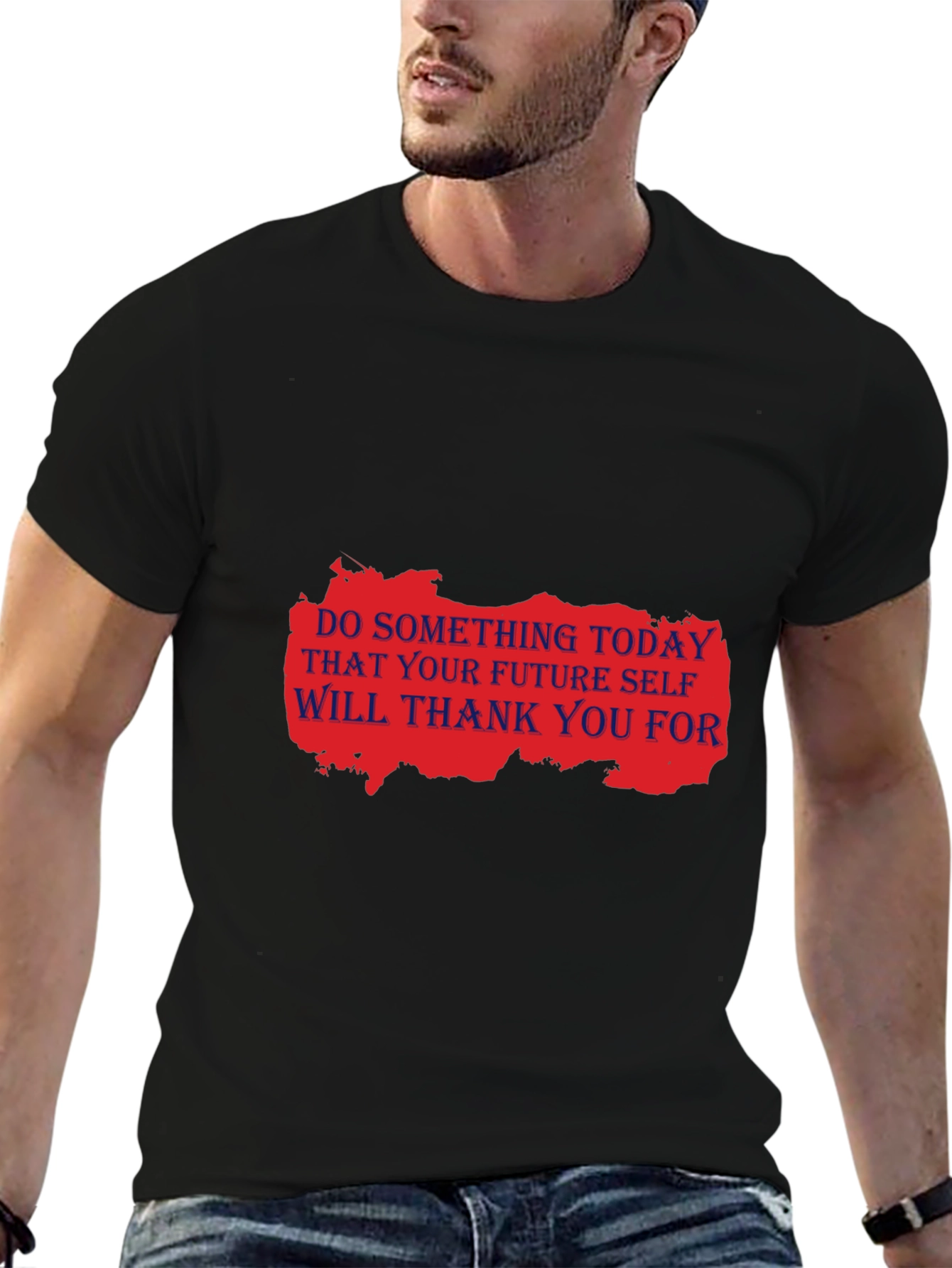 Inspirational Graphic Tee: Future Self Will Thank You