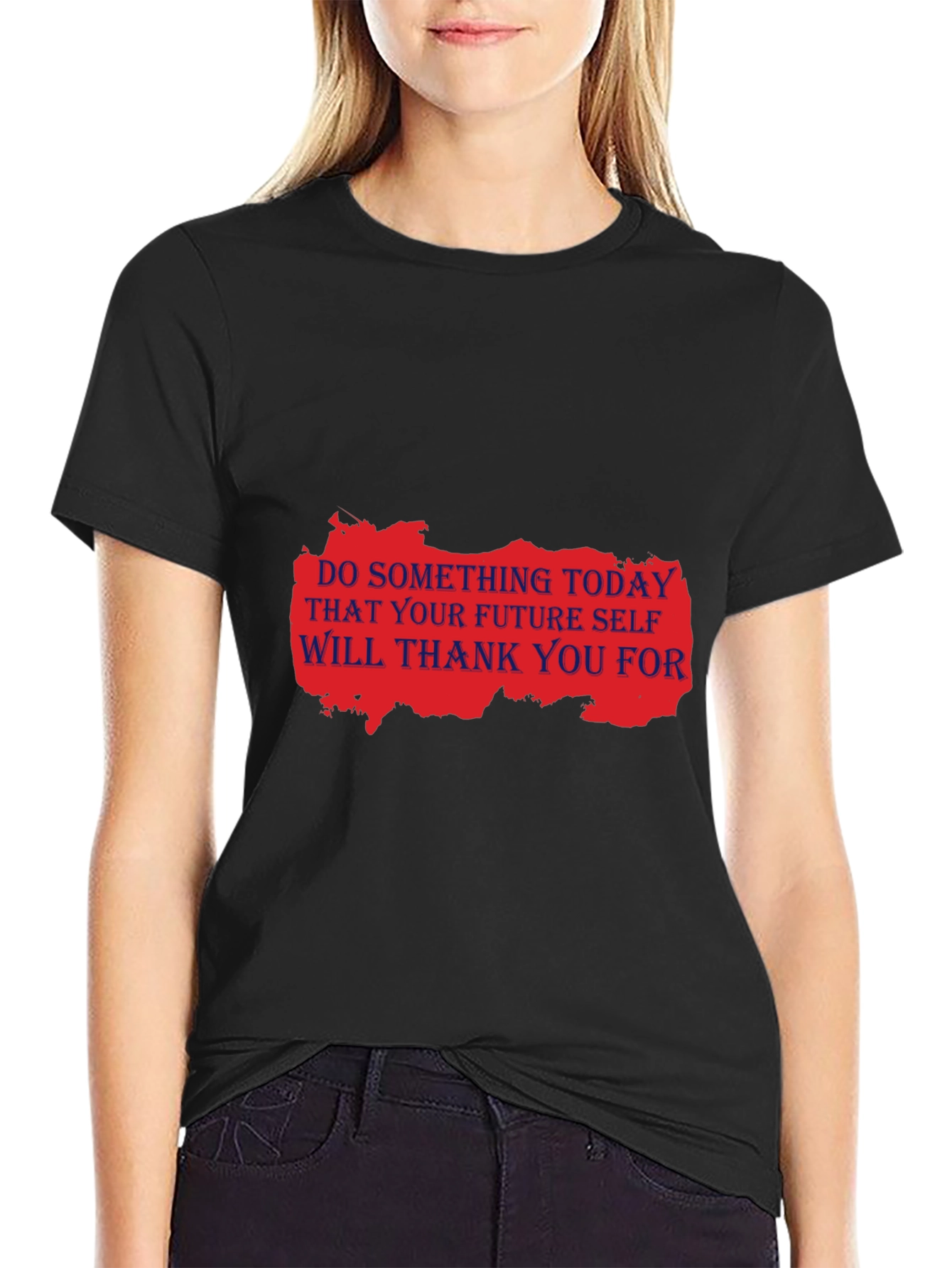 Inspirational Graphic Tee: Future Self Will Thank You