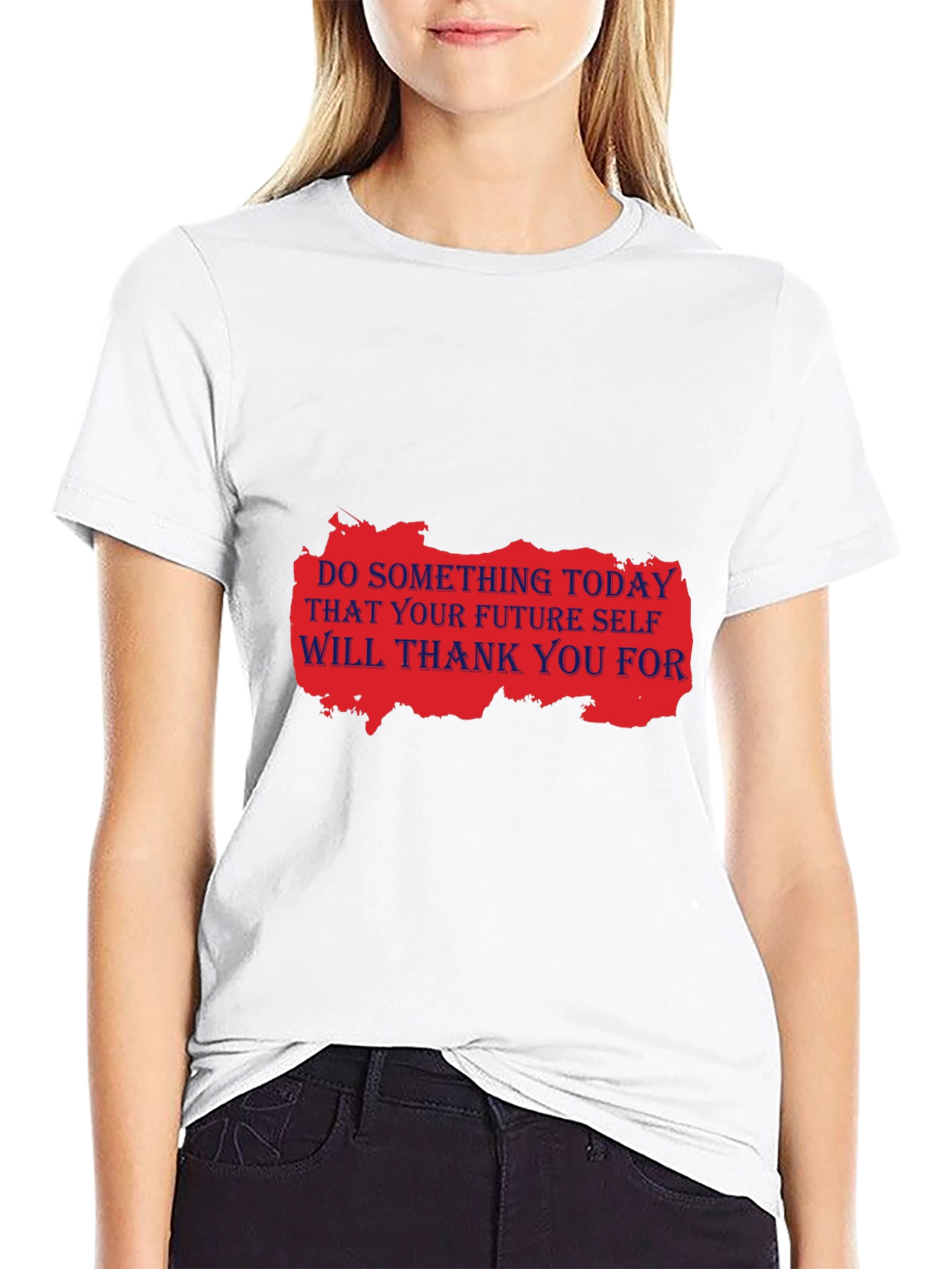 Inspirational Graphic Tee: Future Self Will Thank You