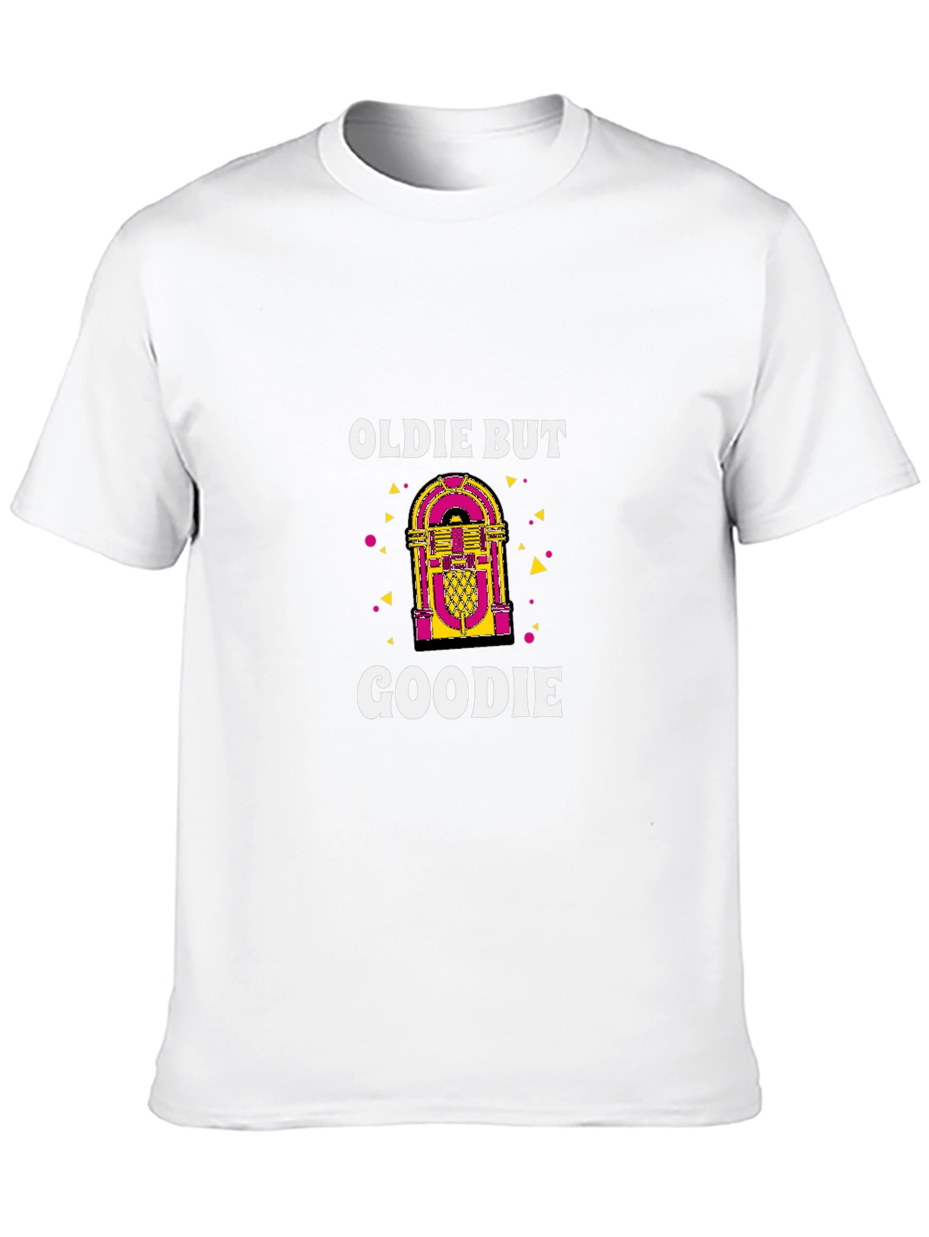Oldie But Goodie Jukebox Graphic Tee - Retro Style