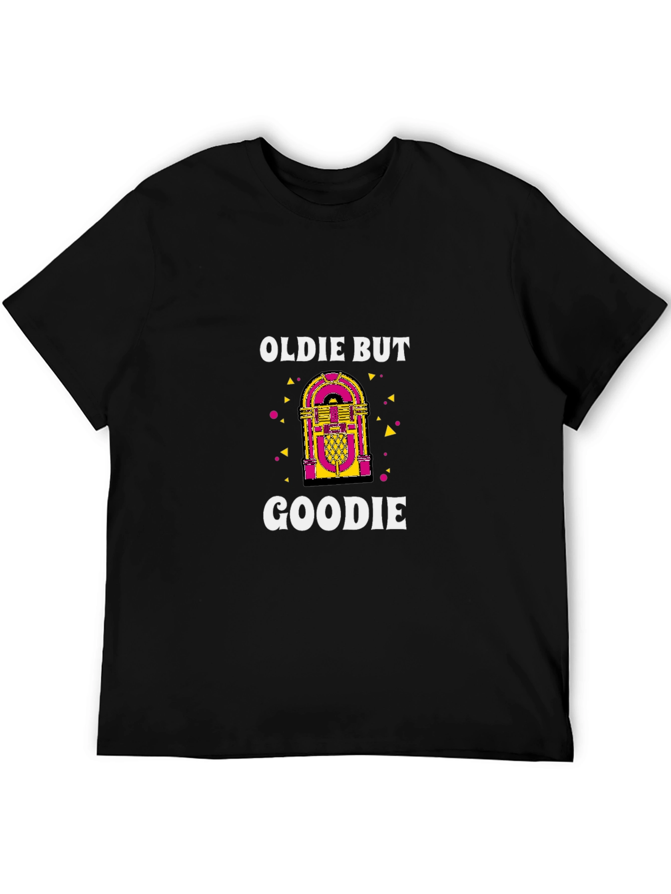 Oldie But Goodie Jukebox Graphic Tee - Retro Style