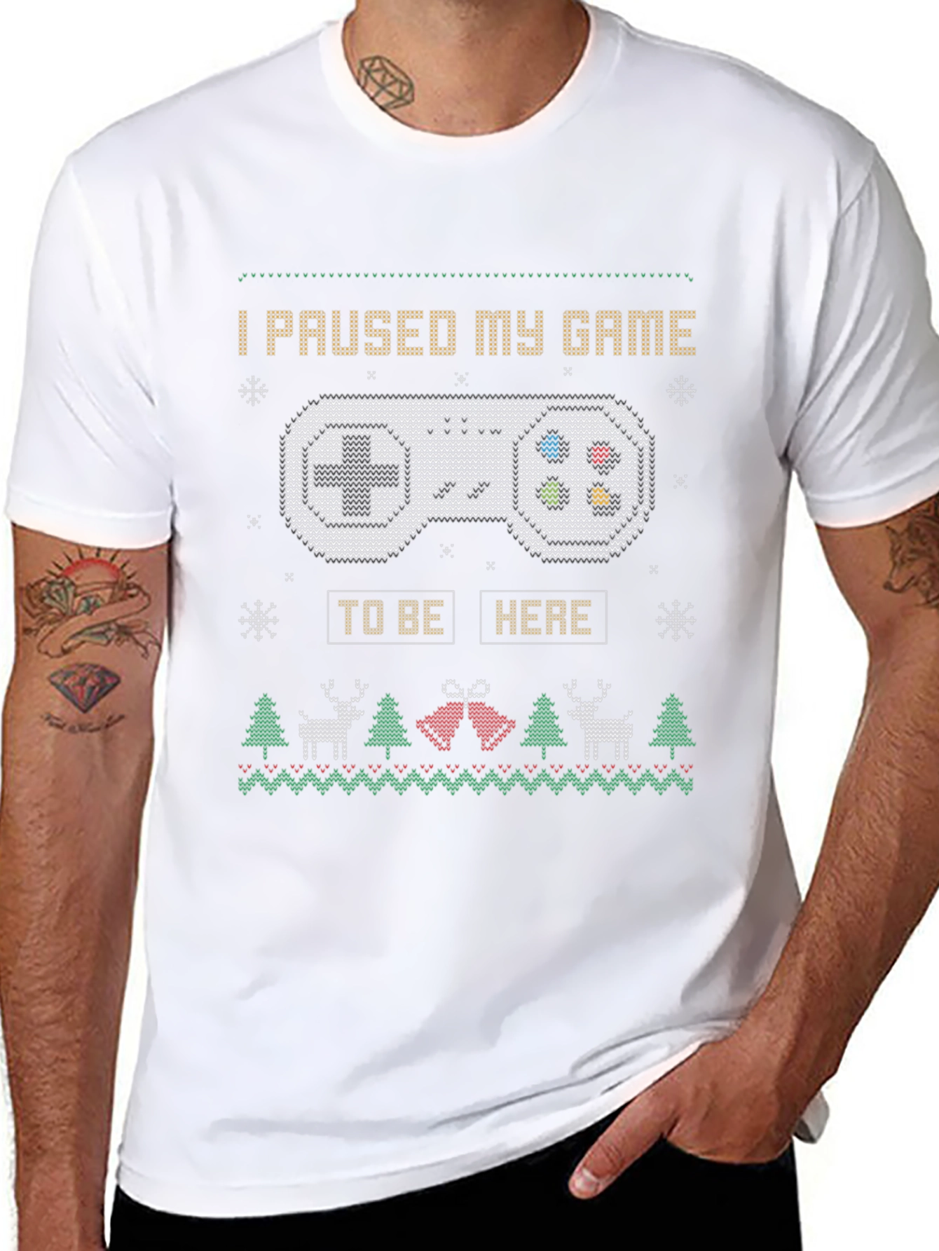 Gamer Holiday Graphic Tee