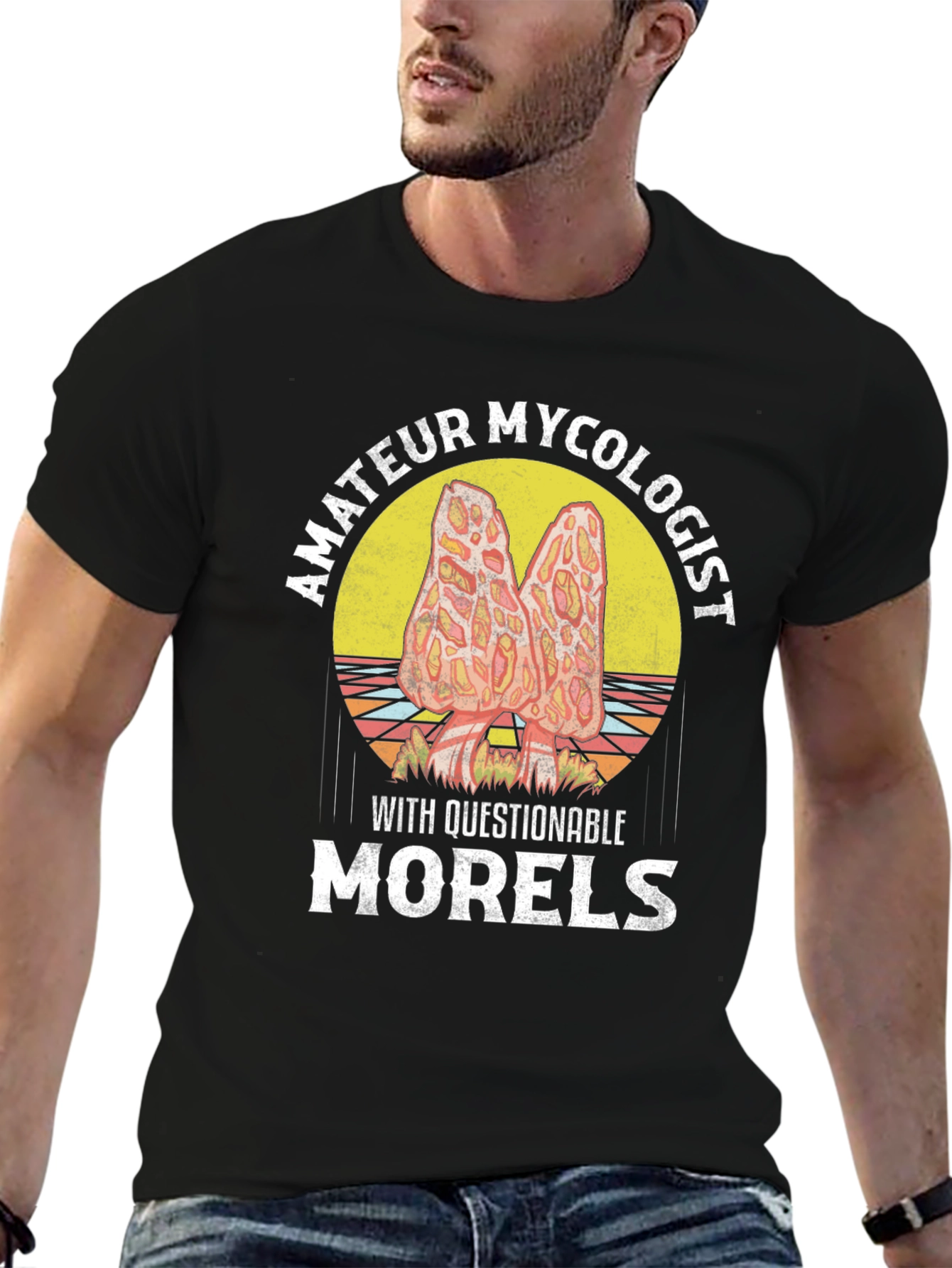 Amateur Mycologist Morel Mushroom T-Shirt