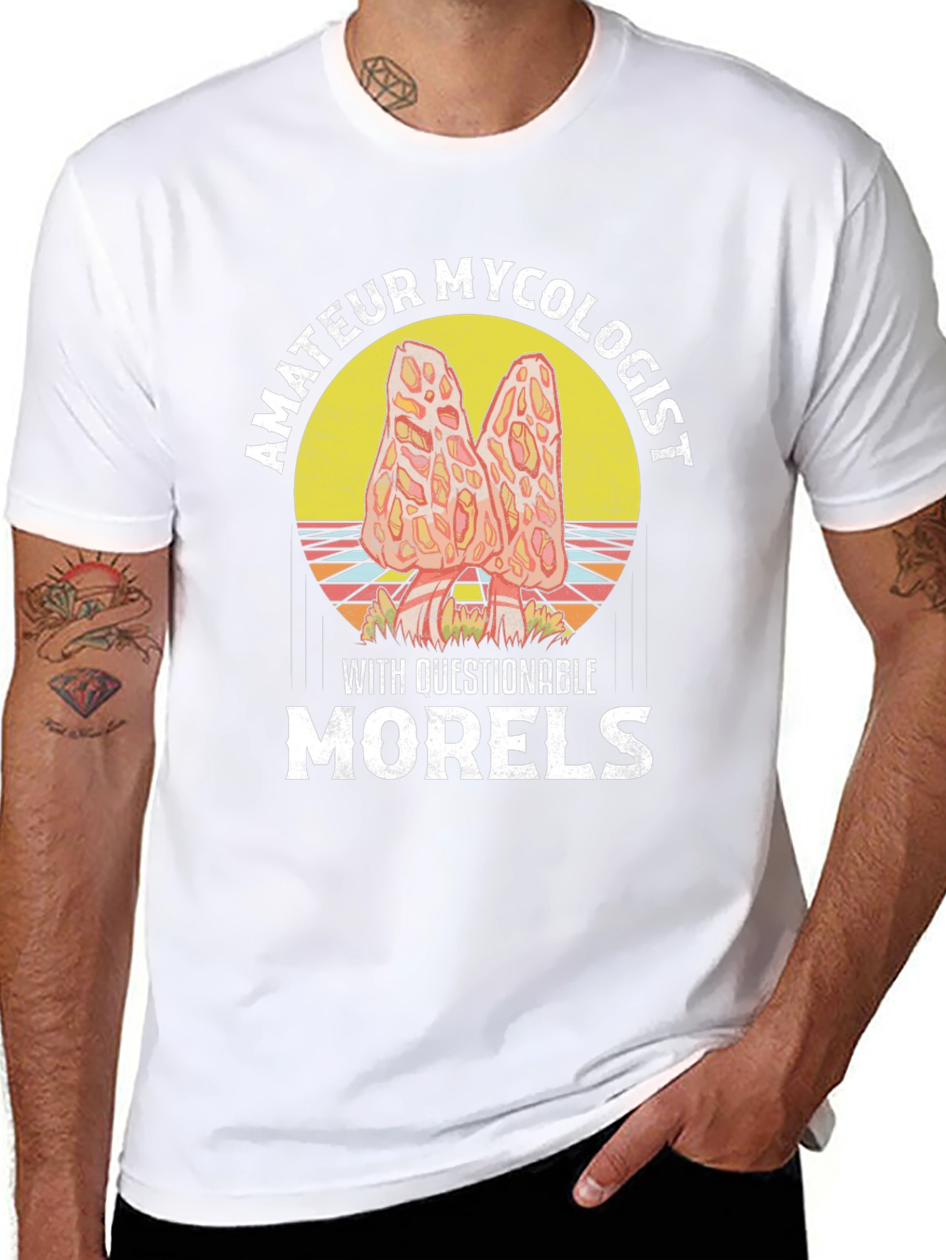 Amateur Mycologist Morel Mushroom T-Shirt
