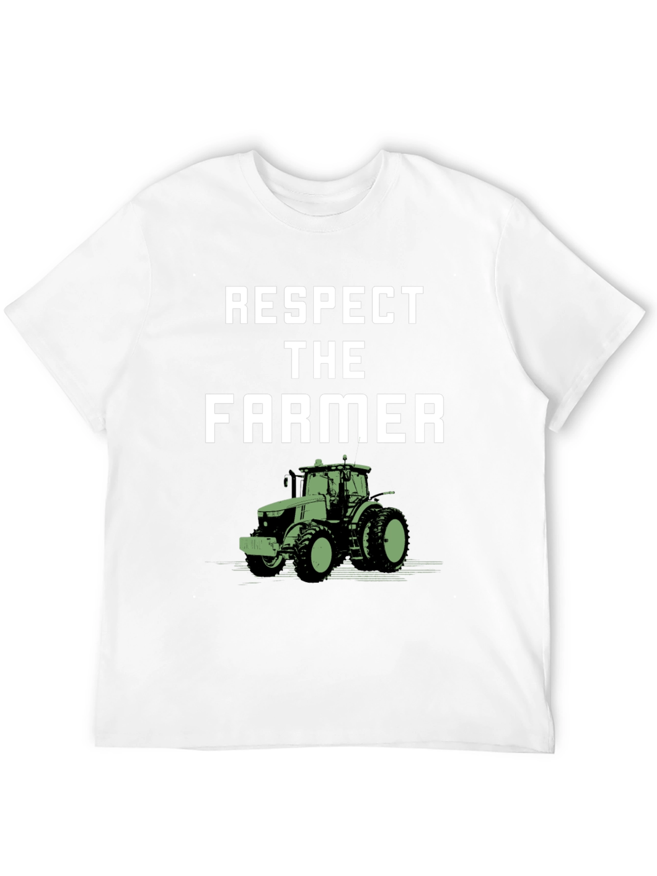 Respect the Farmer T-Shirt - Tractor Graphic Tee