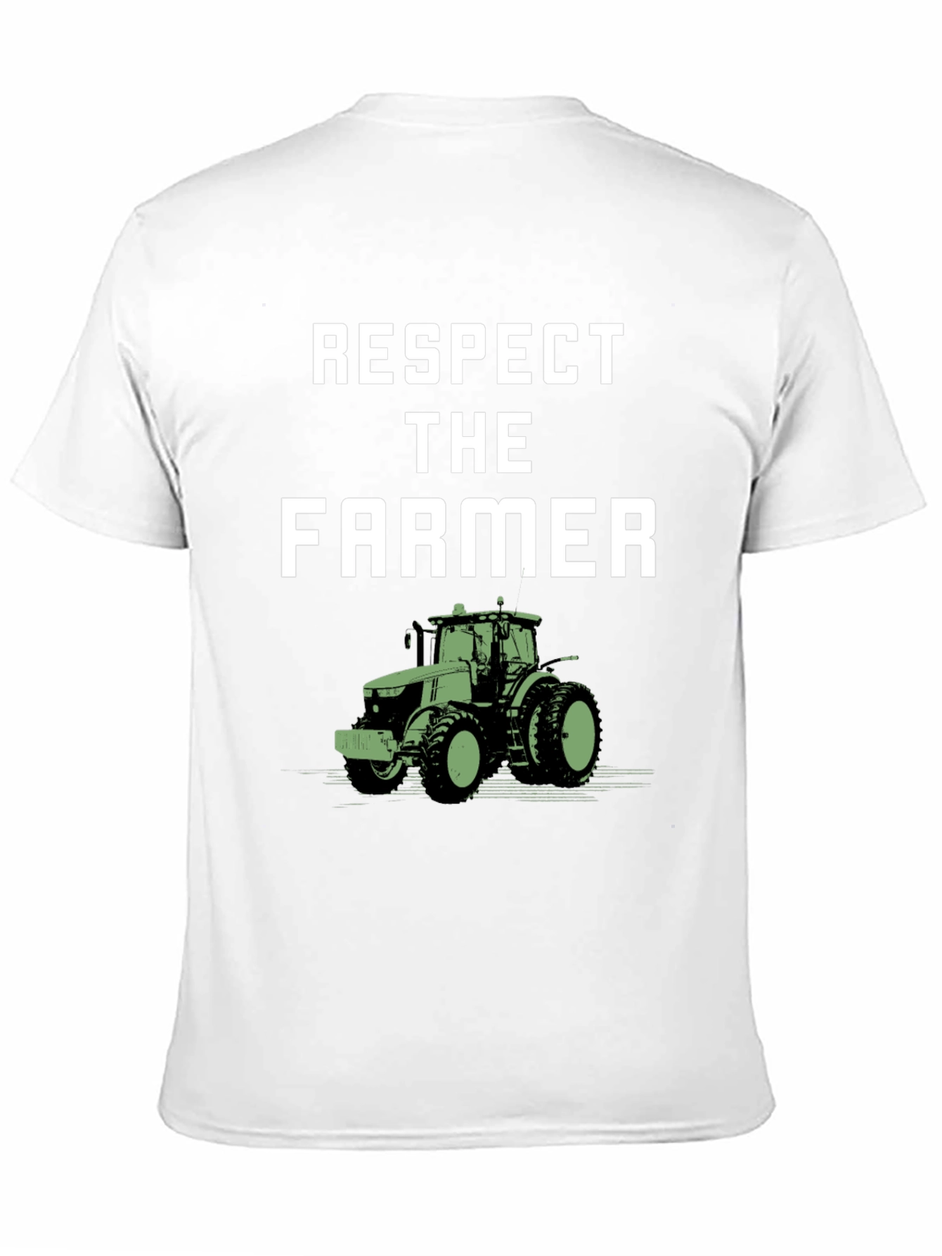 Respect the Farmer T-Shirt - Tractor Graphic Tee