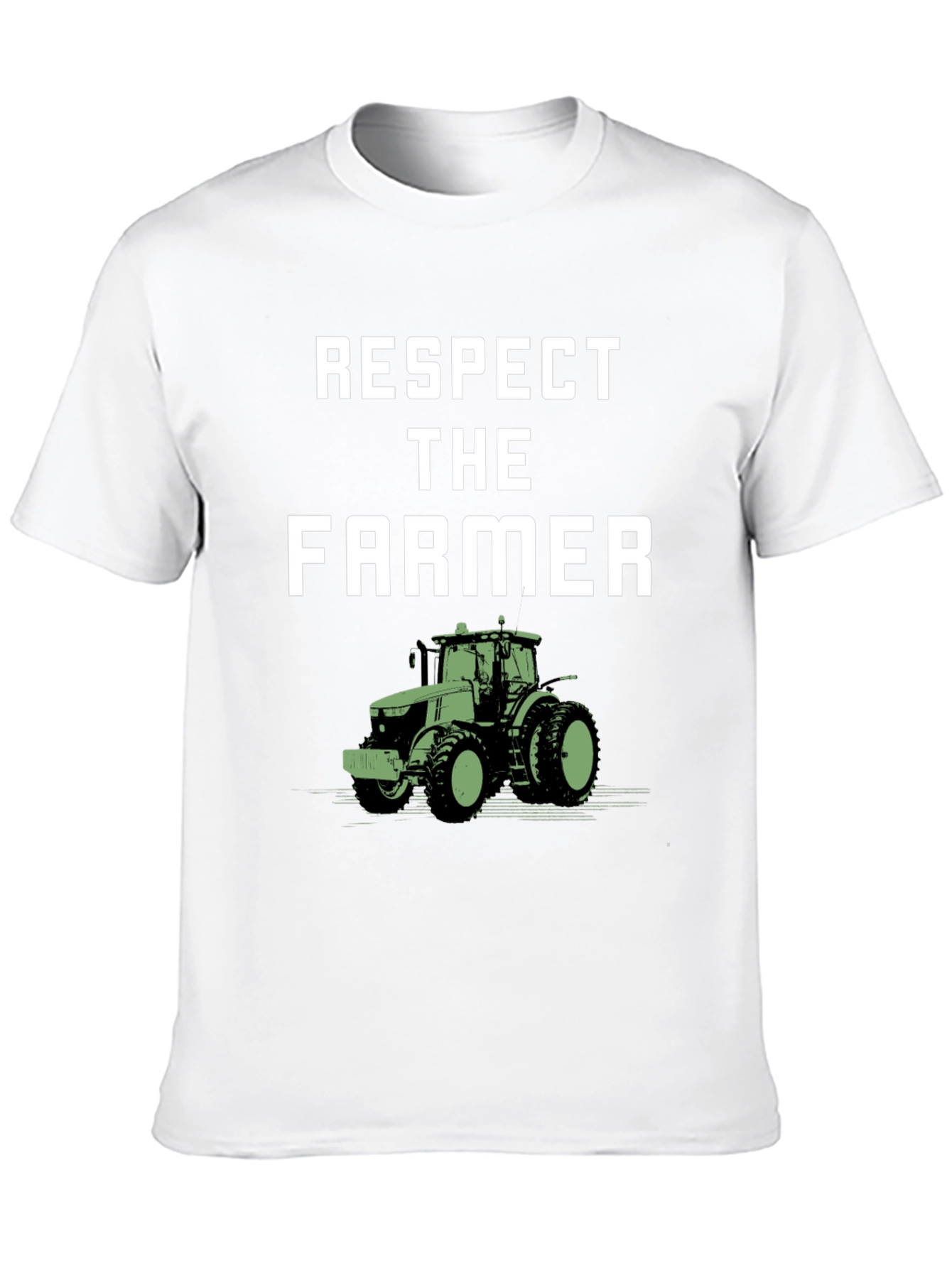 Respect the Farmer T-Shirt - Tractor Graphic Tee