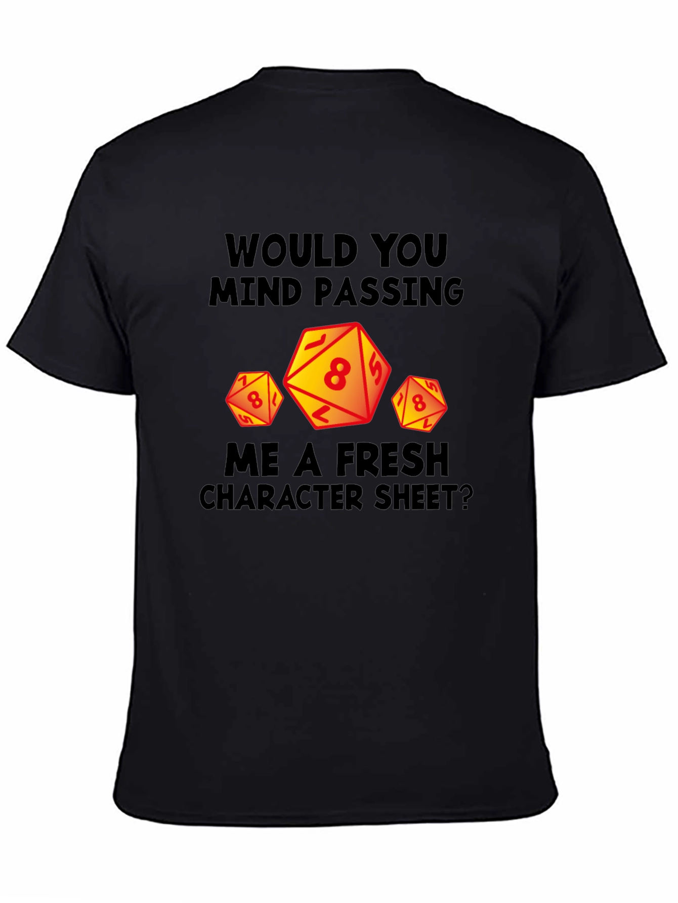 D&D Dice Graphic T-Shirt