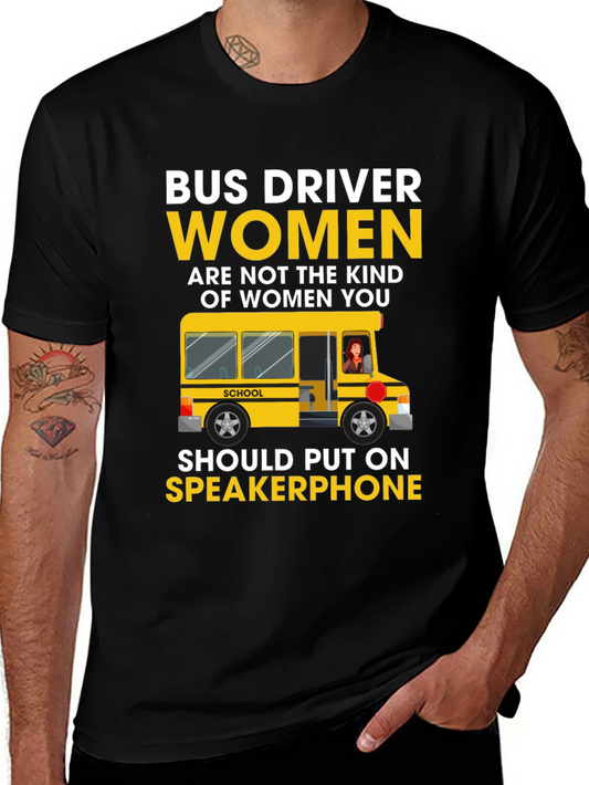 Bus Driver Women T-Shirt