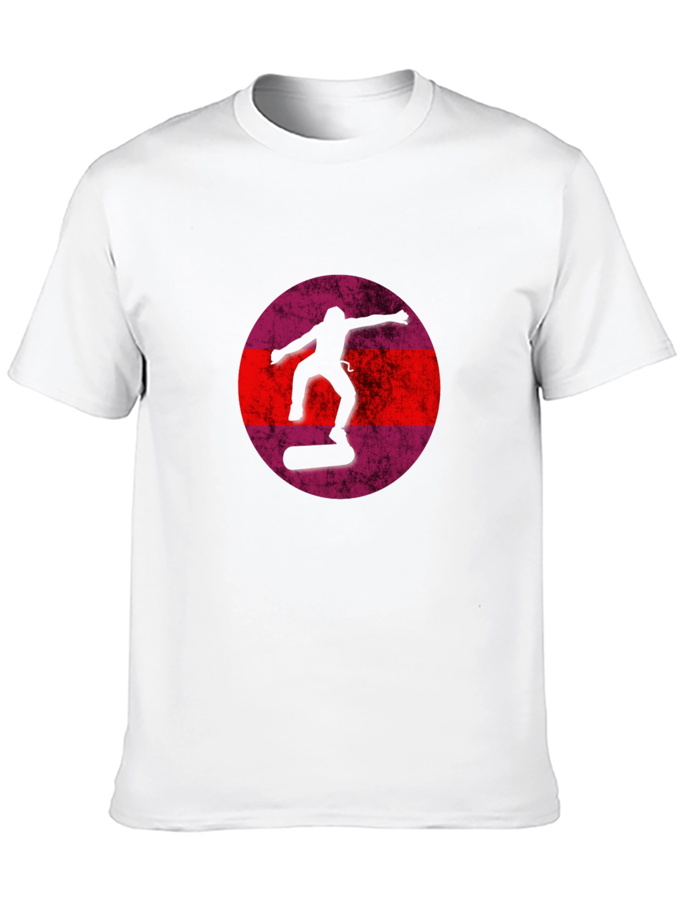 Skateboarder Graphic Tee - Retro Style
