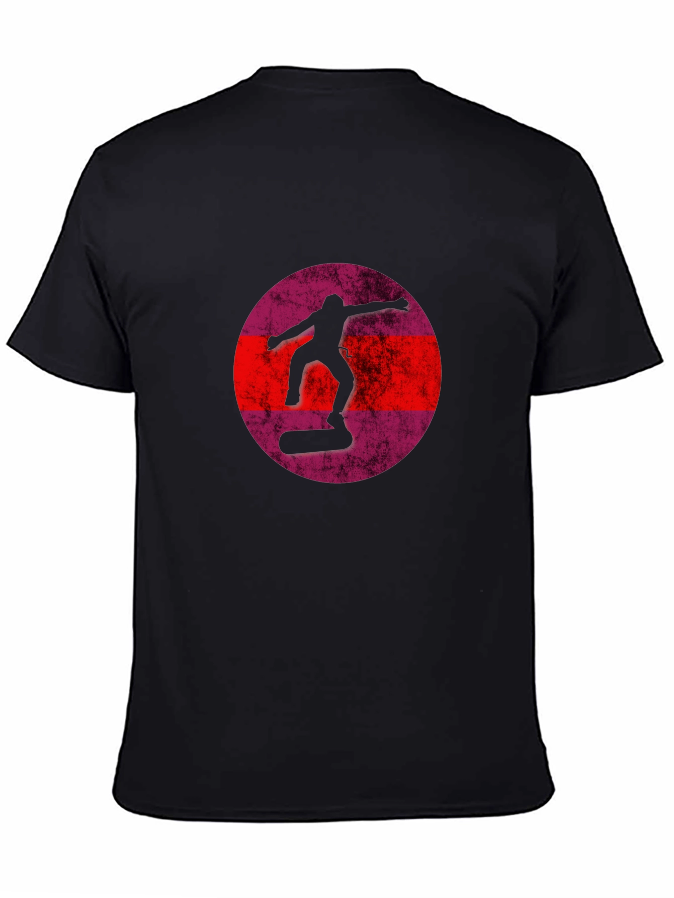 Skateboarder Graphic Tee - Retro Style