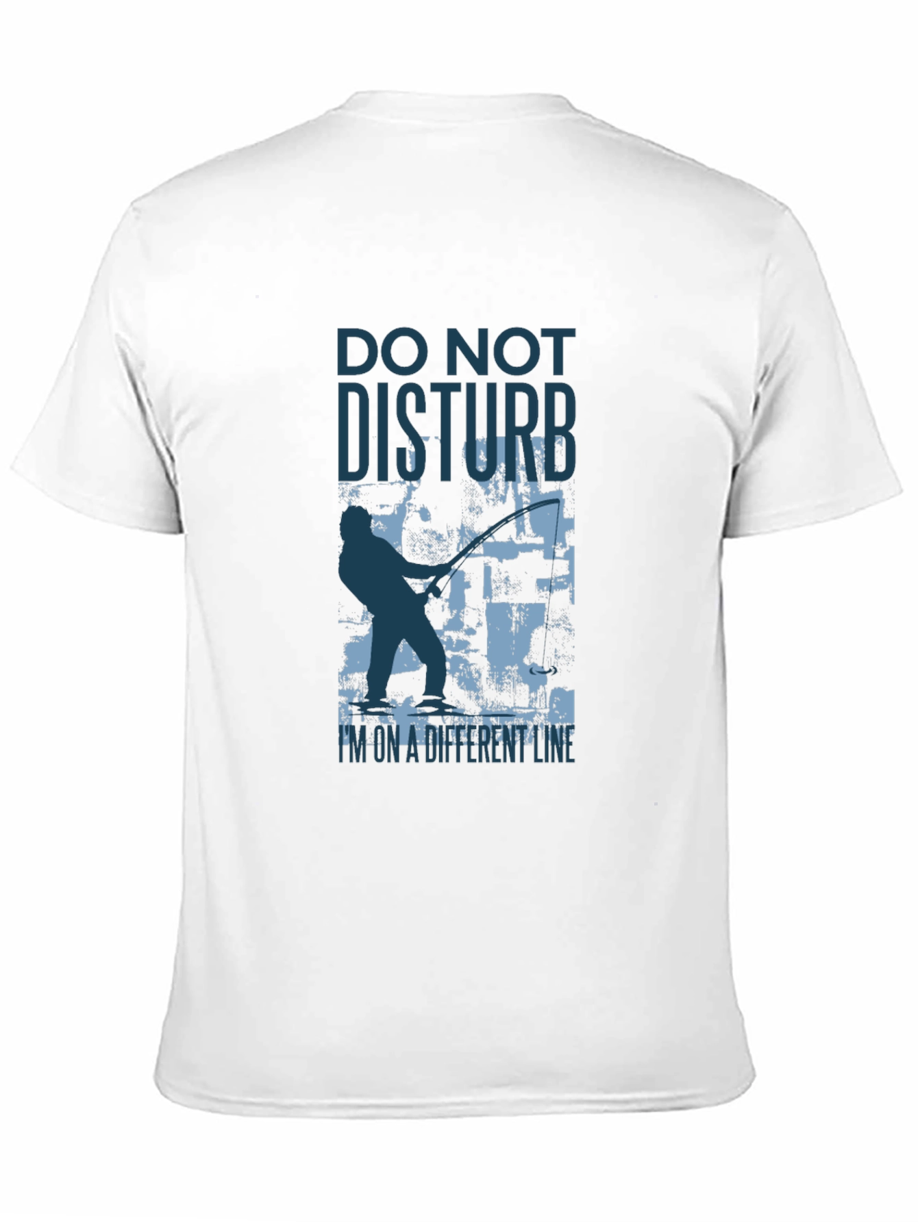 Do Not Disturb Angler T-Shirt Fishing Humor Tee
