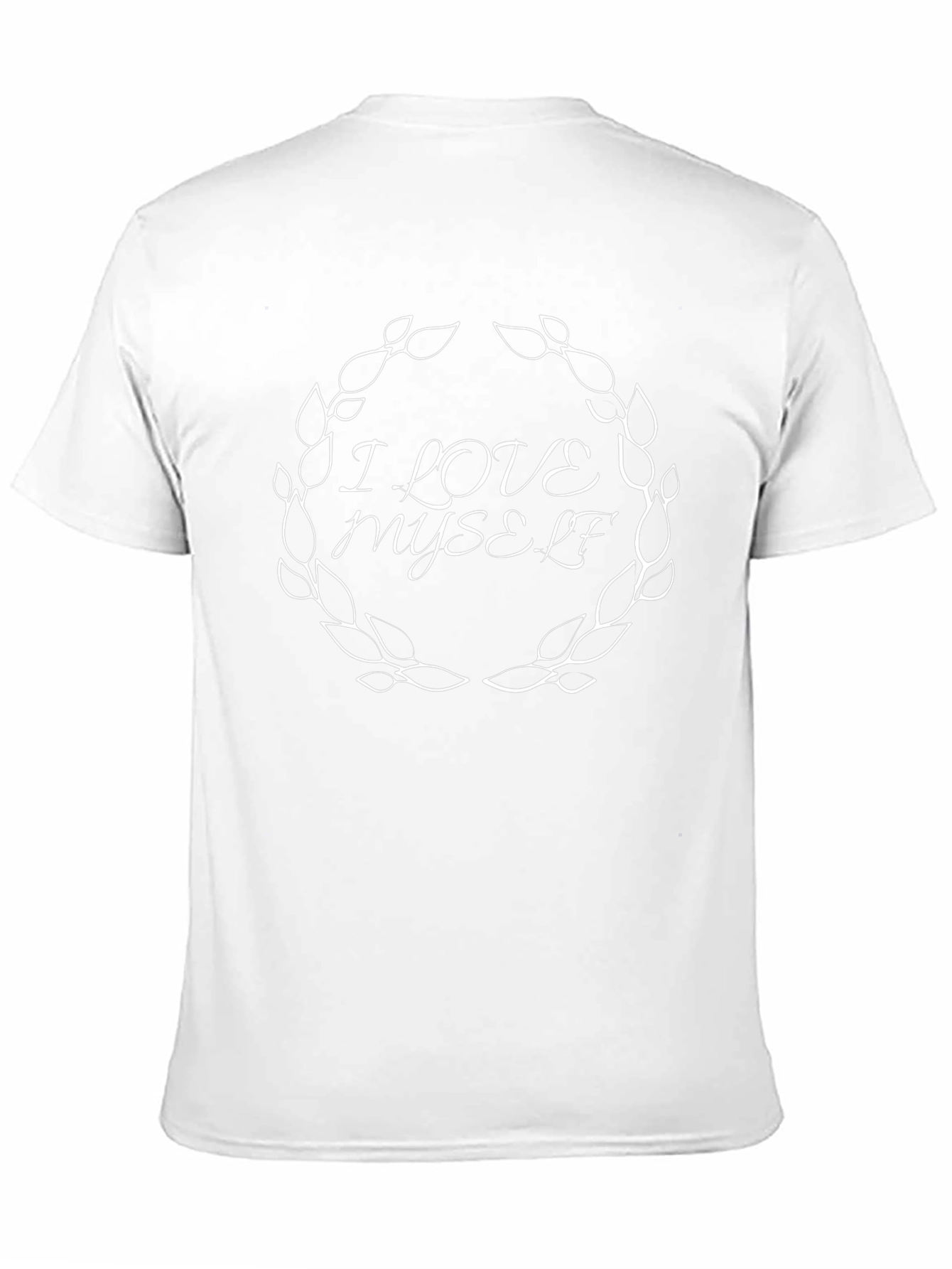 I Love Myself Graphic Tee - Black