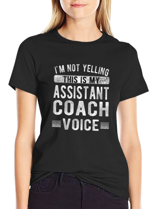 Assistant Coach Voice Graphic Tee