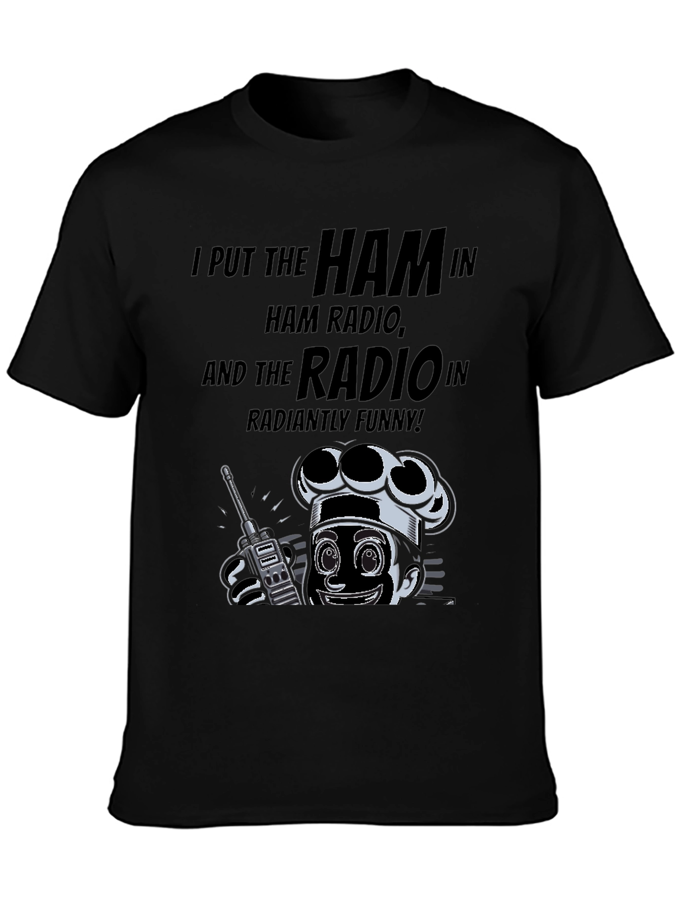 Ham Radio Enthusiast T-Shirt - Radiantly Funny