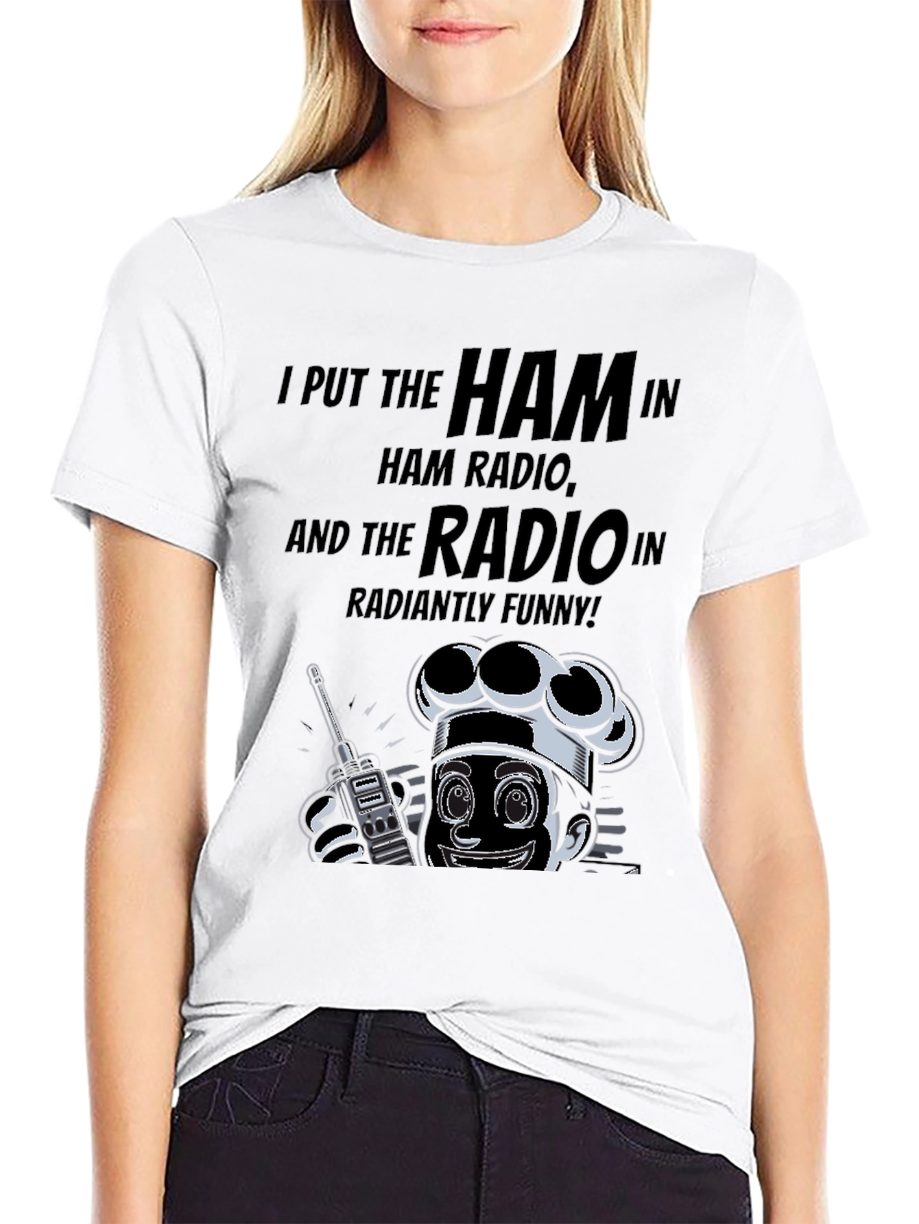 Ham Radio Enthusiast T-Shirt - Radiantly Funny