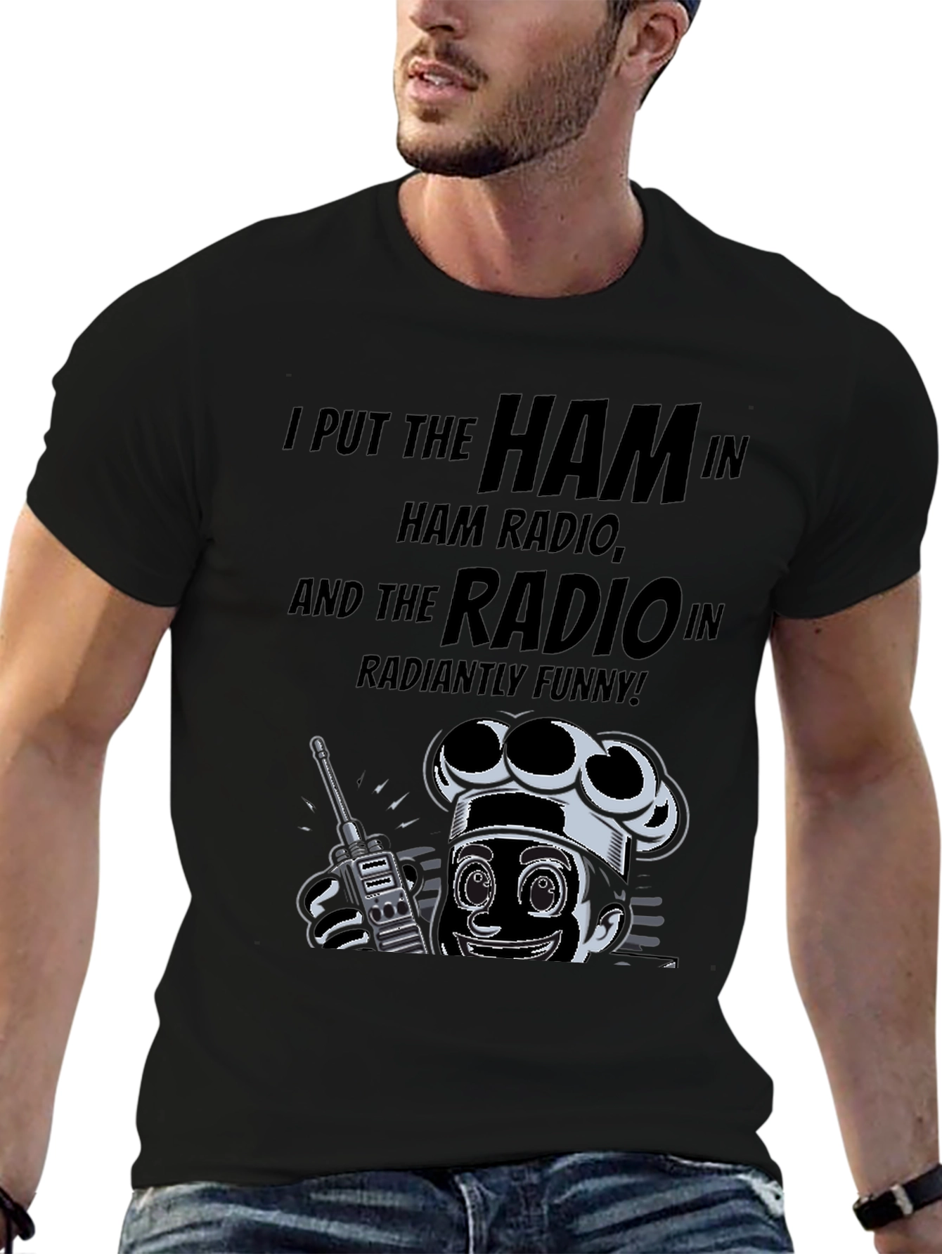 Ham Radio Enthusiast T-Shirt - Radiantly Funny