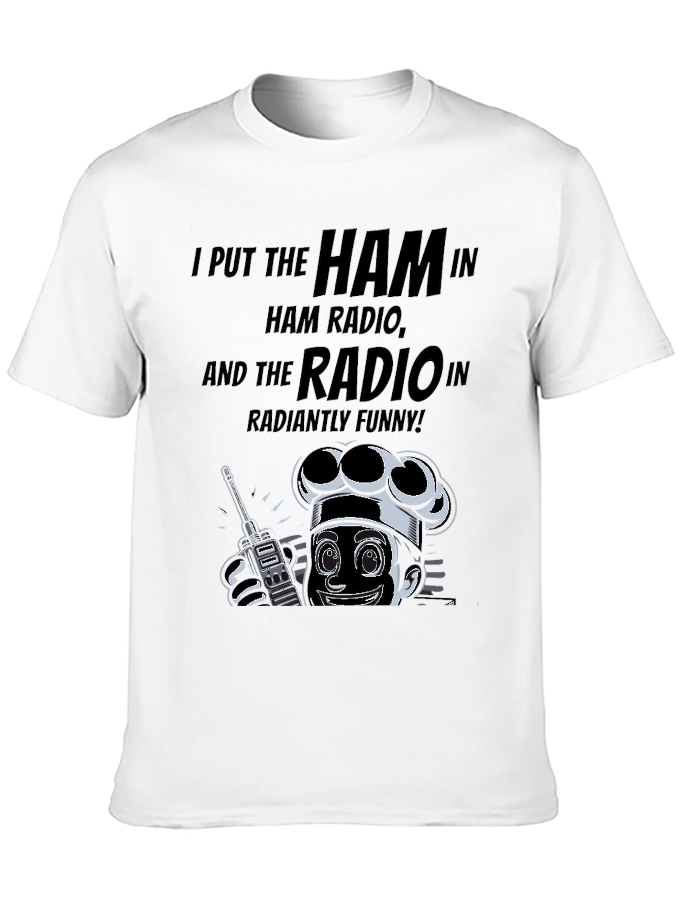 Ham Radio Enthusiast T-Shirt - Radiantly Funny