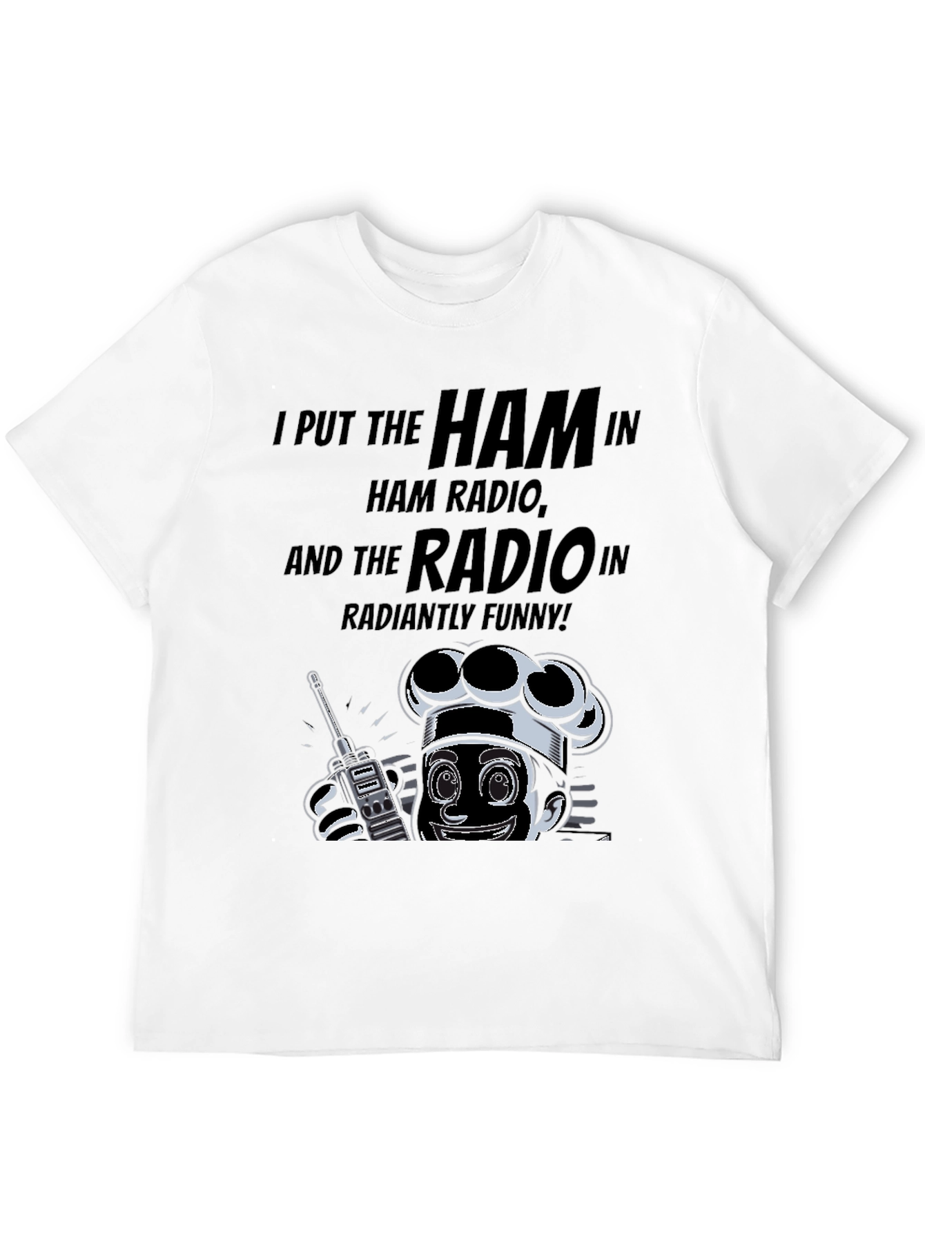 Ham Radio Enthusiast T-Shirt - Radiantly Funny