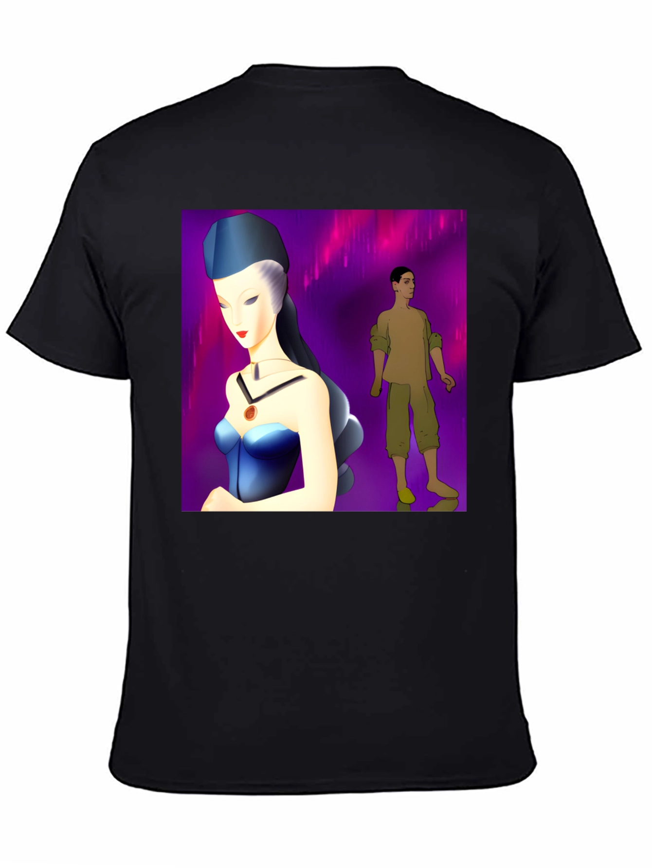 Artsy Graphic Tee - Unique Character Design