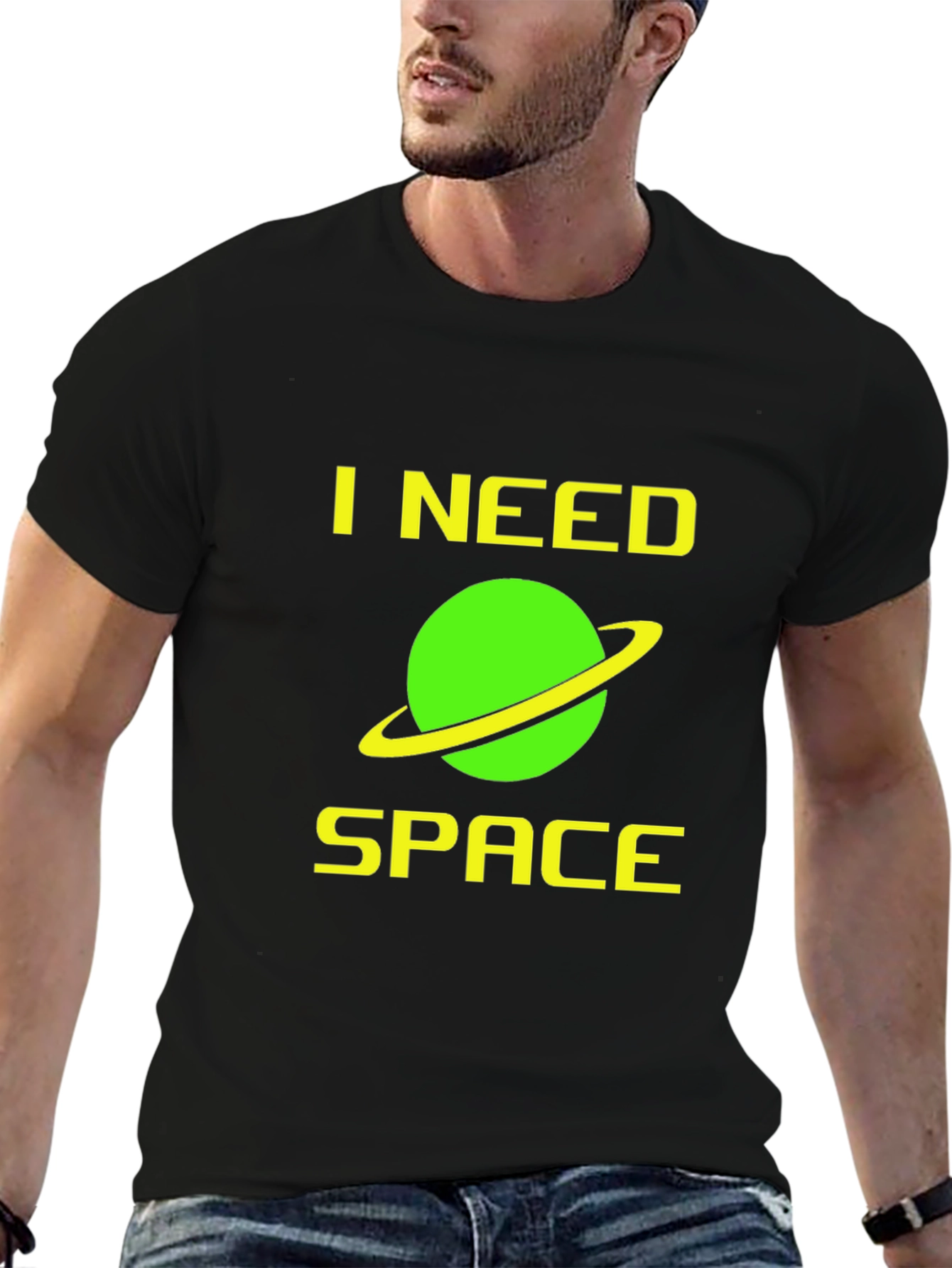 I Need Space T-Shirt - Planet Graphic Tee
