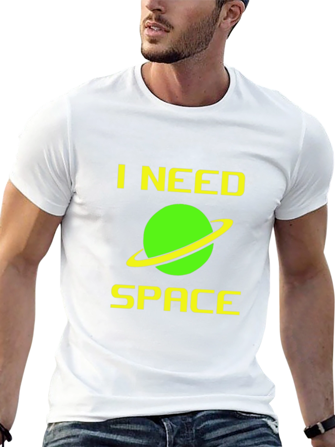 I Need Space T-Shirt - Planet Graphic Tee