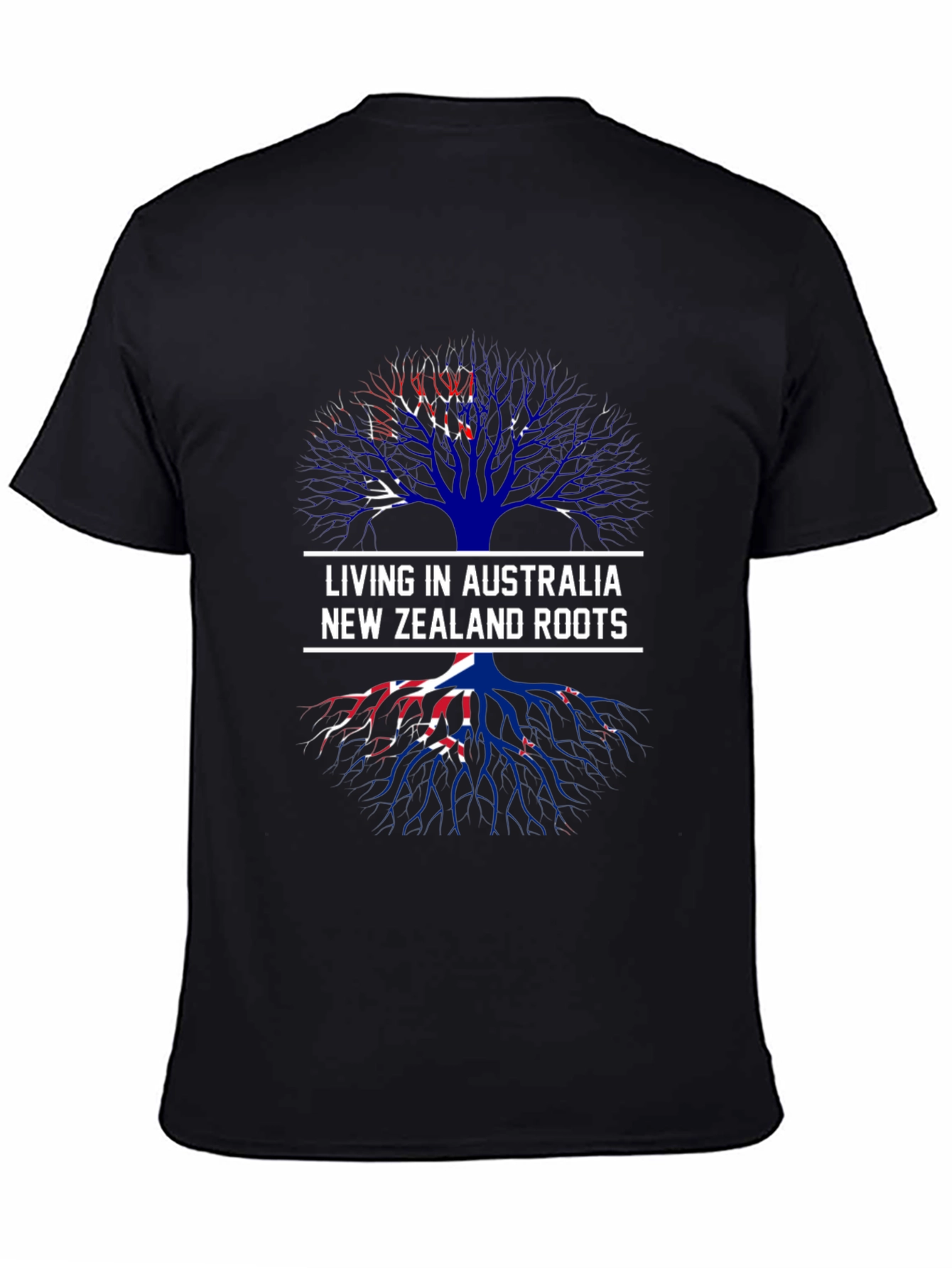 Living in Australia New Zealand Roots T-Shirt