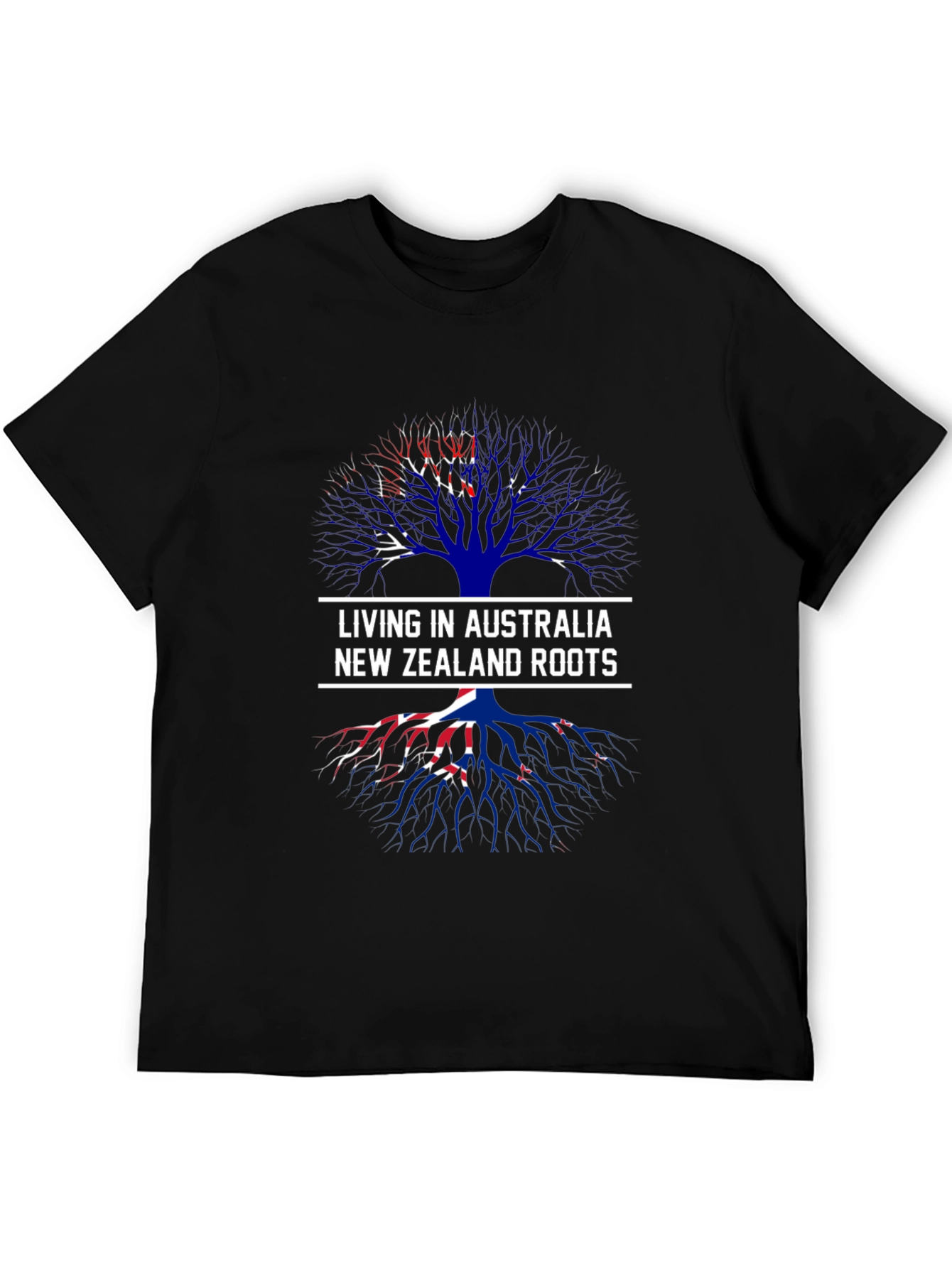 Living in Australia New Zealand Roots T-Shirt