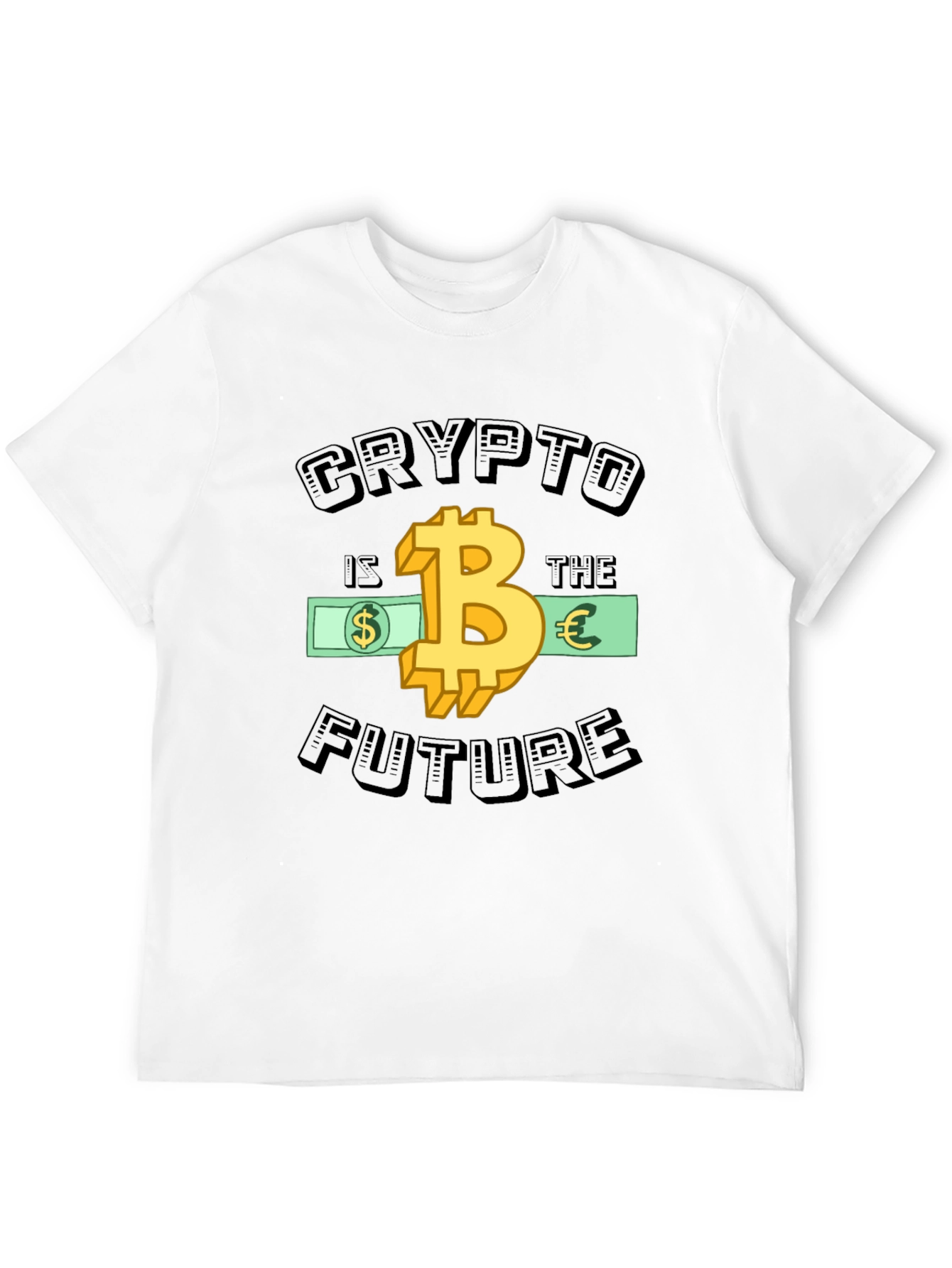 Crypto is the Future Black T-Shirt