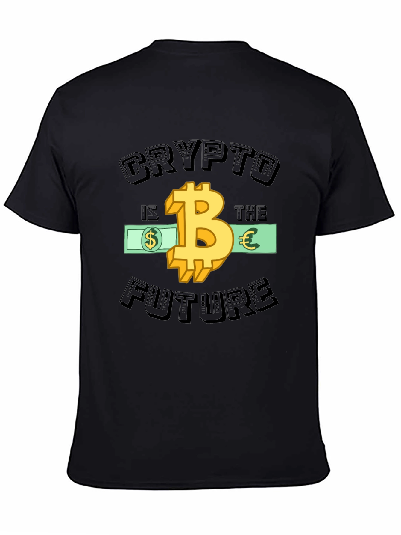 Crypto is the Future Black T-Shirt