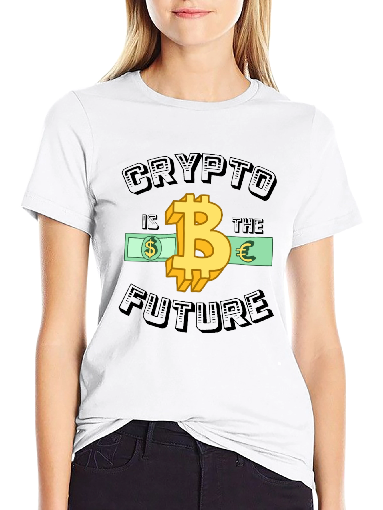 Crypto is the Future Black T-Shirt