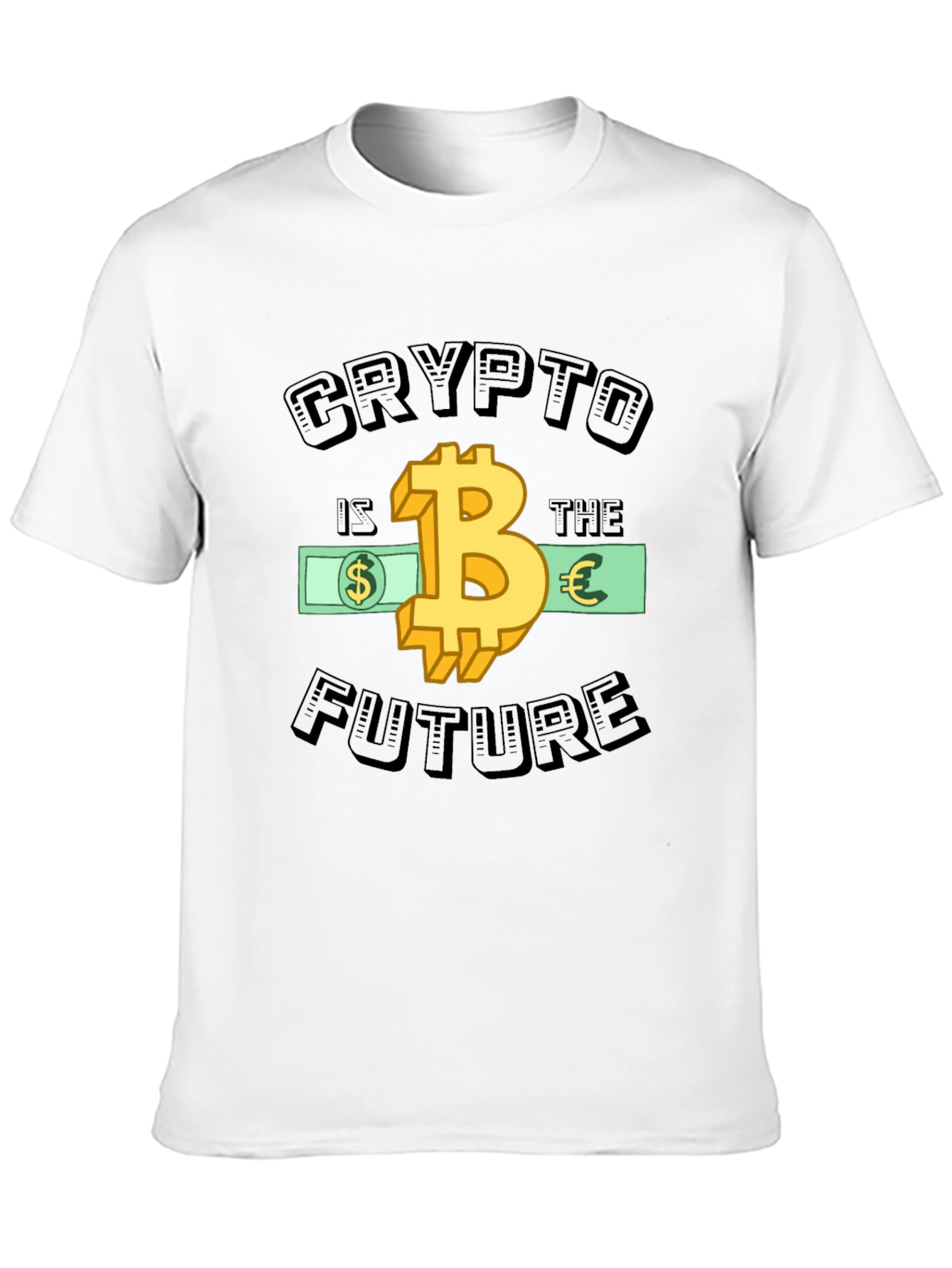 Crypto is the Future Black T-Shirt