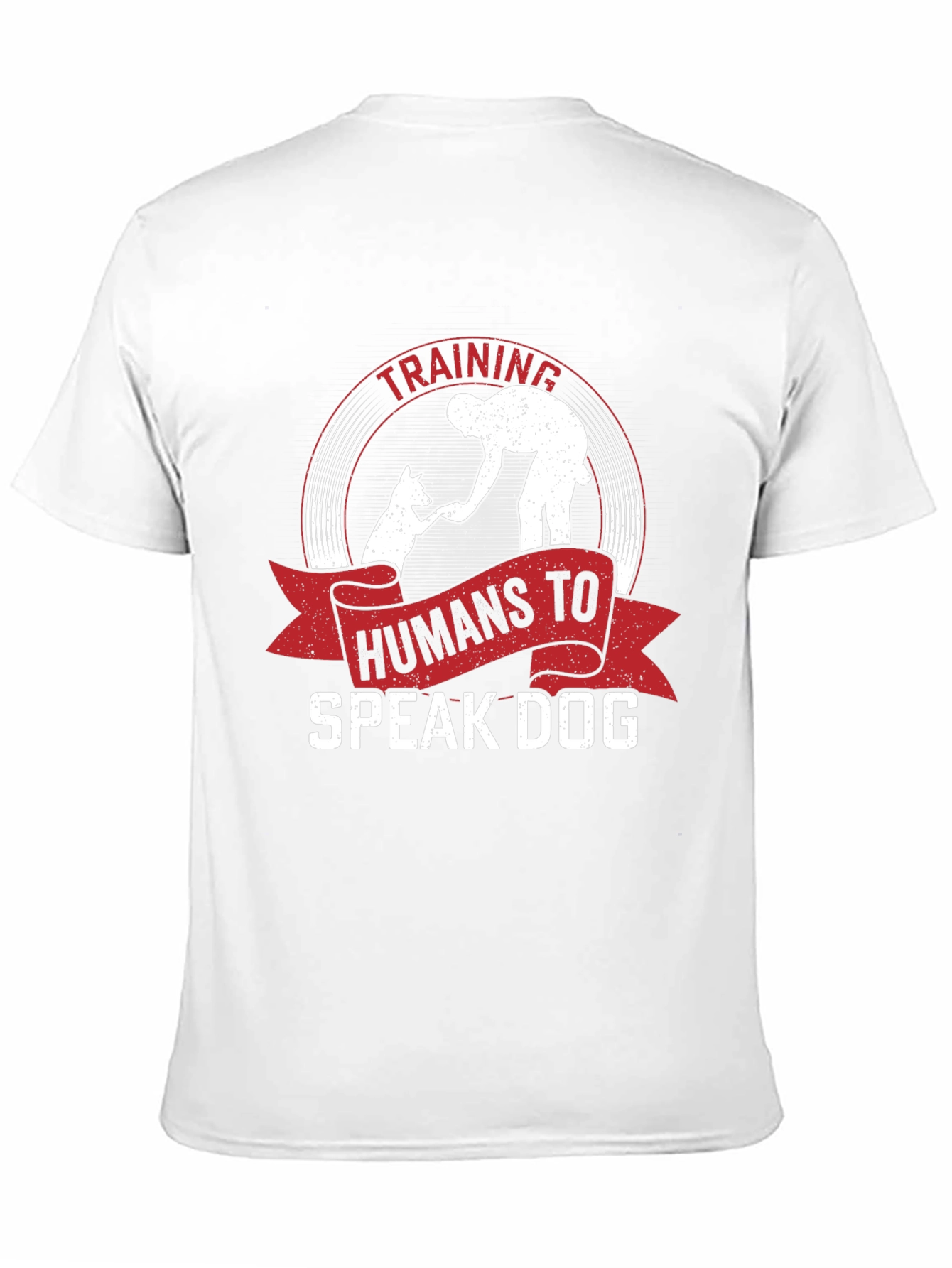 Training Humans To Speak Dog Black T-Shirt