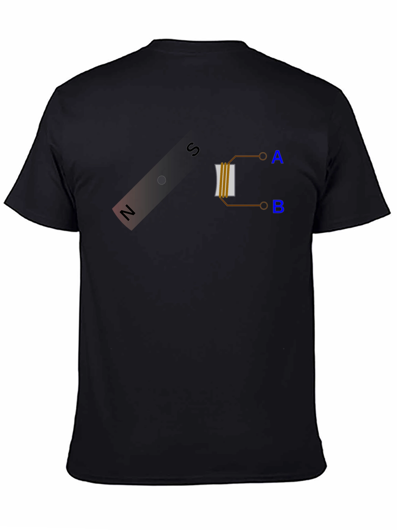 Electromagnet Physics Graphic T-Shirt - Science Nerd Tee