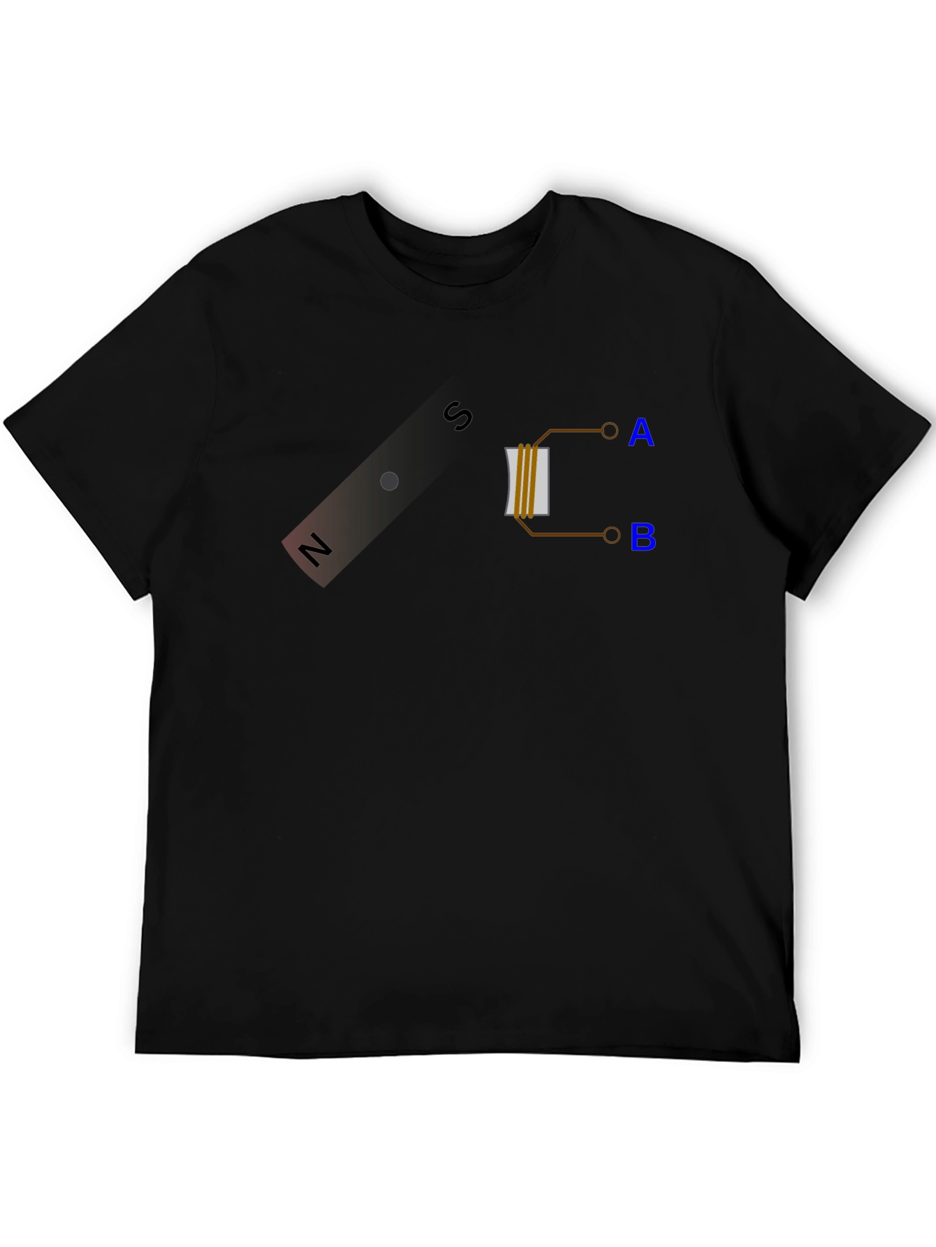 Electromagnet Physics Graphic T-Shirt - Science Nerd Tee