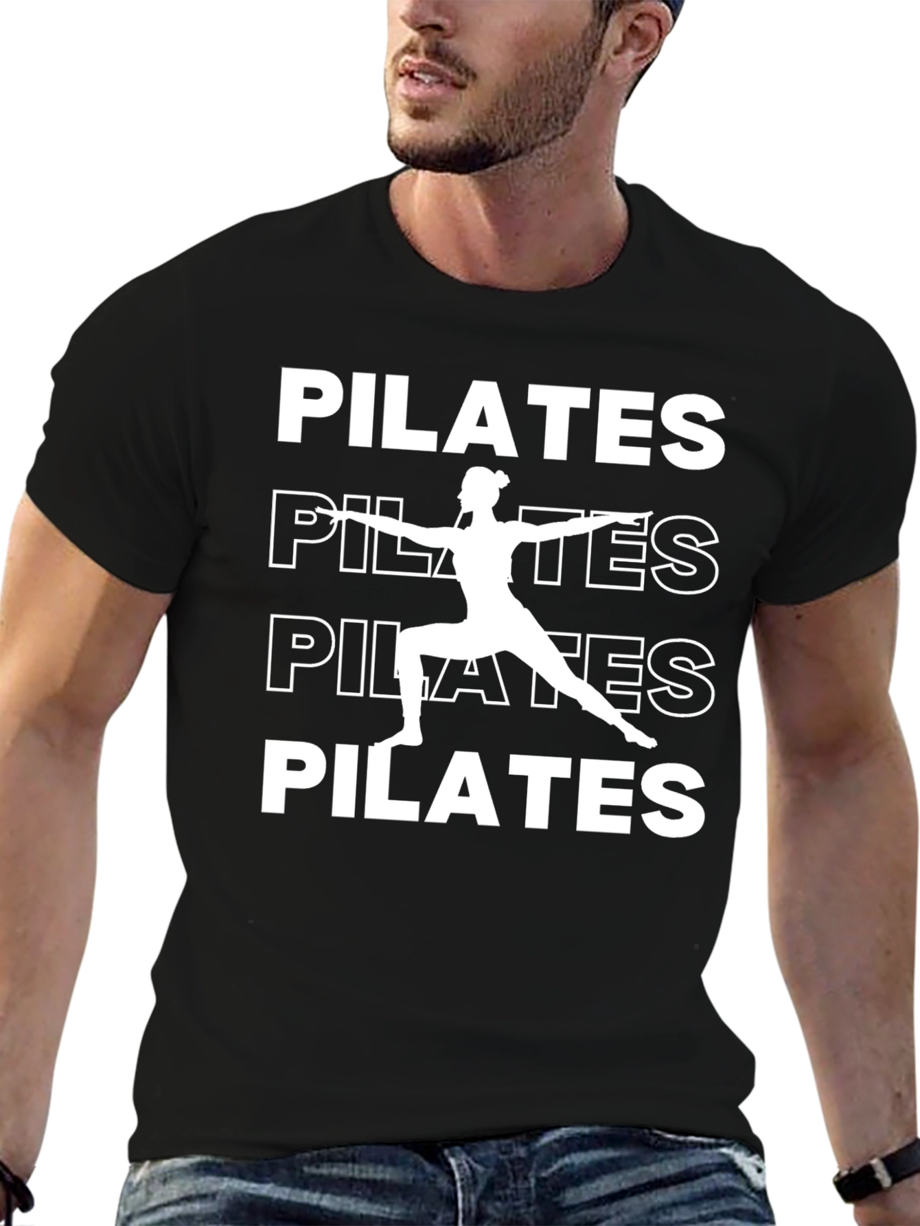 Pilates Graphic Tee - Fitness T-Shirt