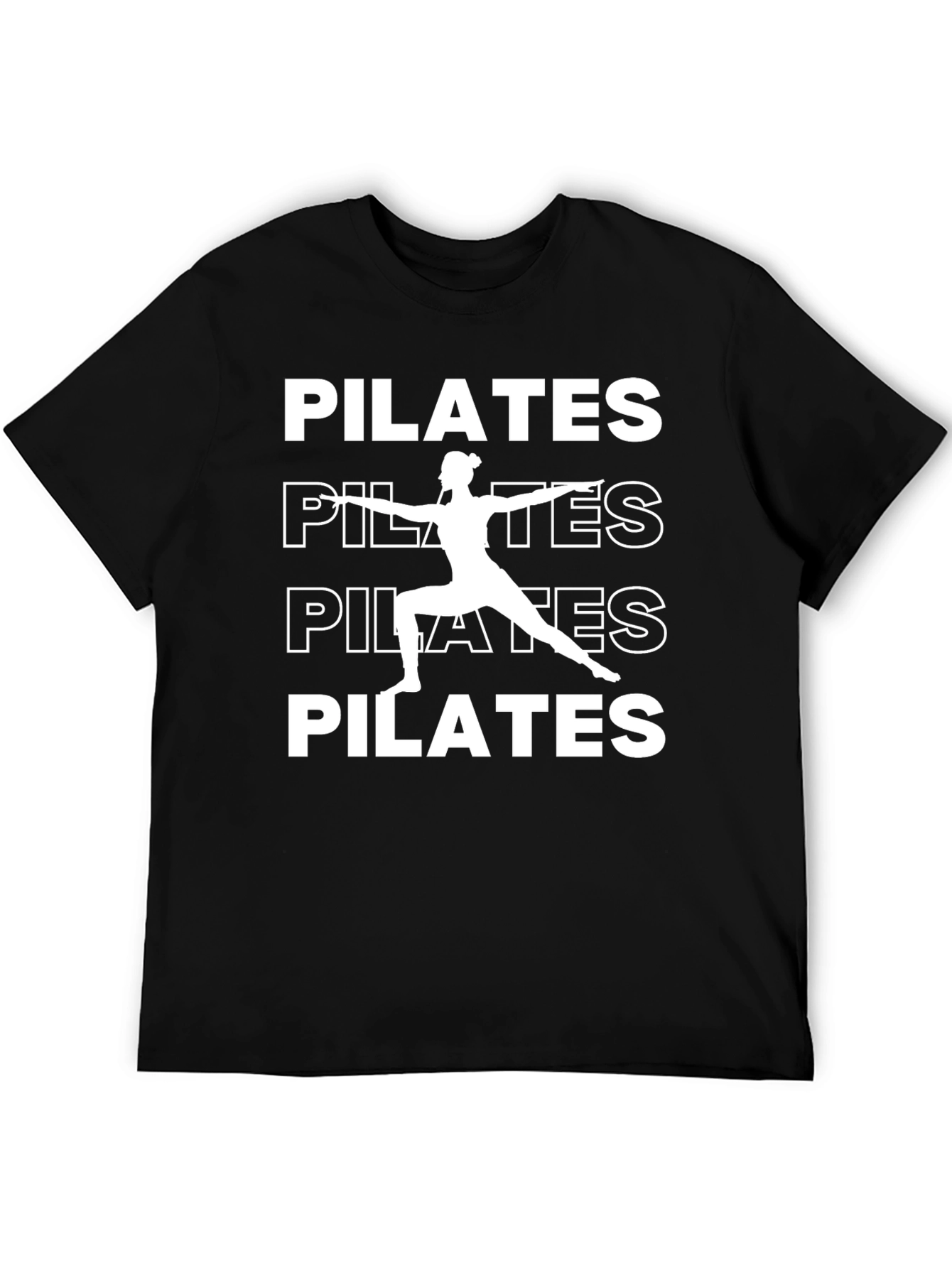 Pilates Graphic Tee - Fitness T-Shirt