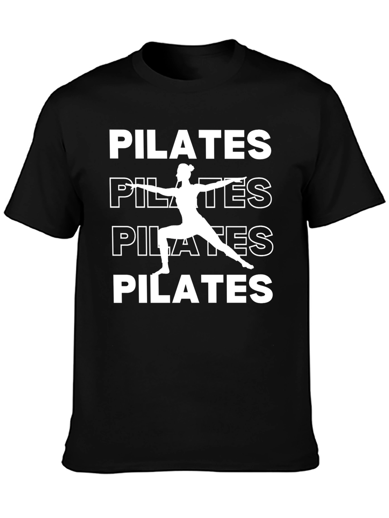Pilates Graphic Tee - Fitness T-Shirt