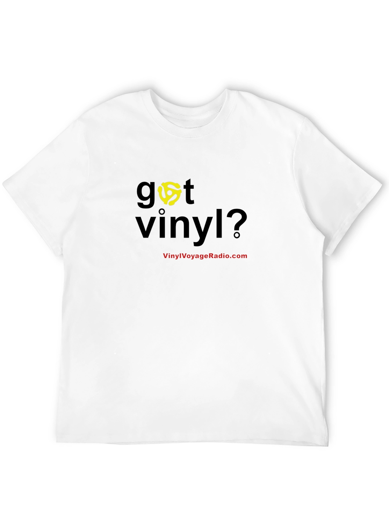 Got Vinyl? Black Graphic Tee
