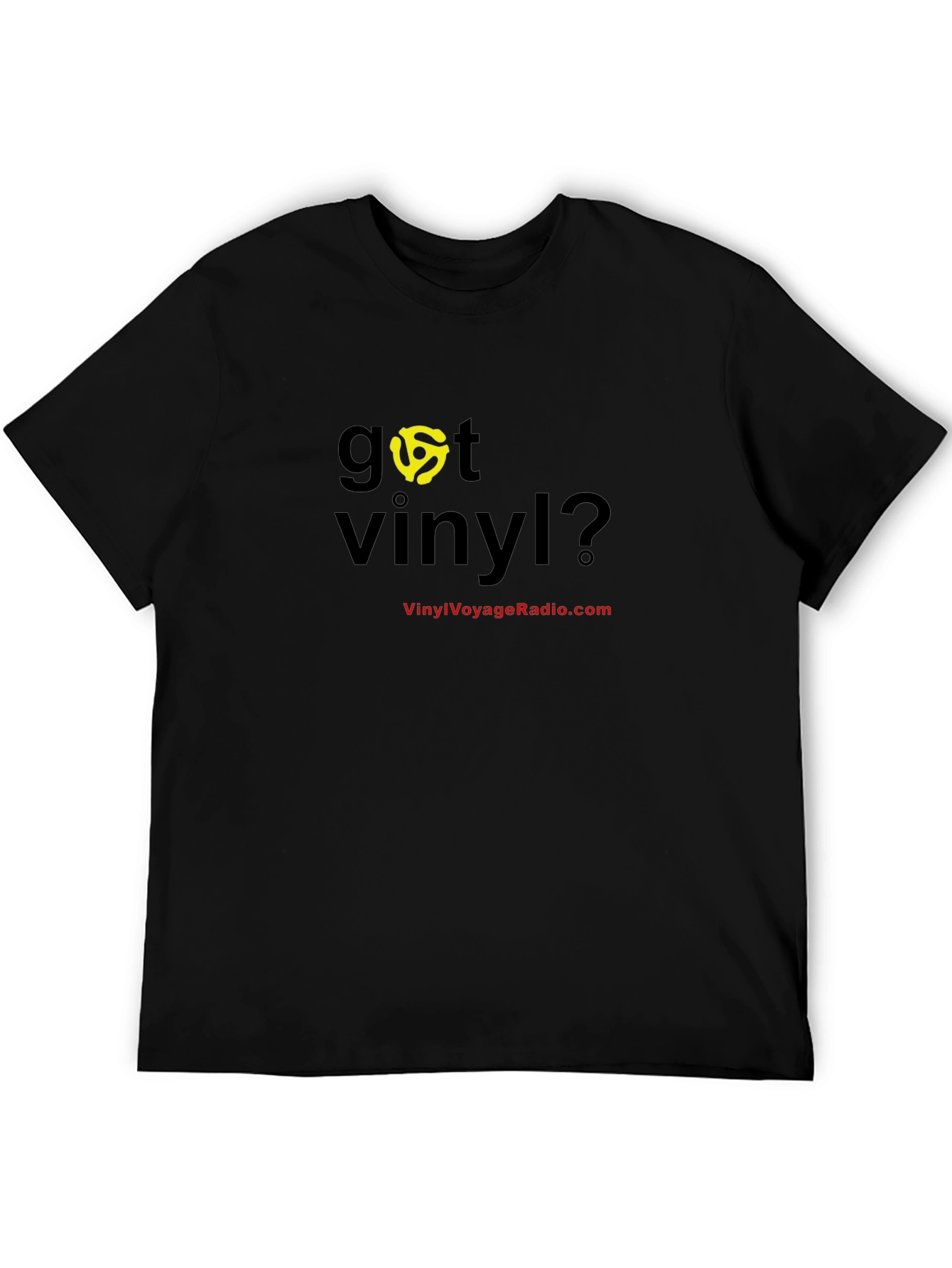 Got Vinyl? Black Graphic Tee
