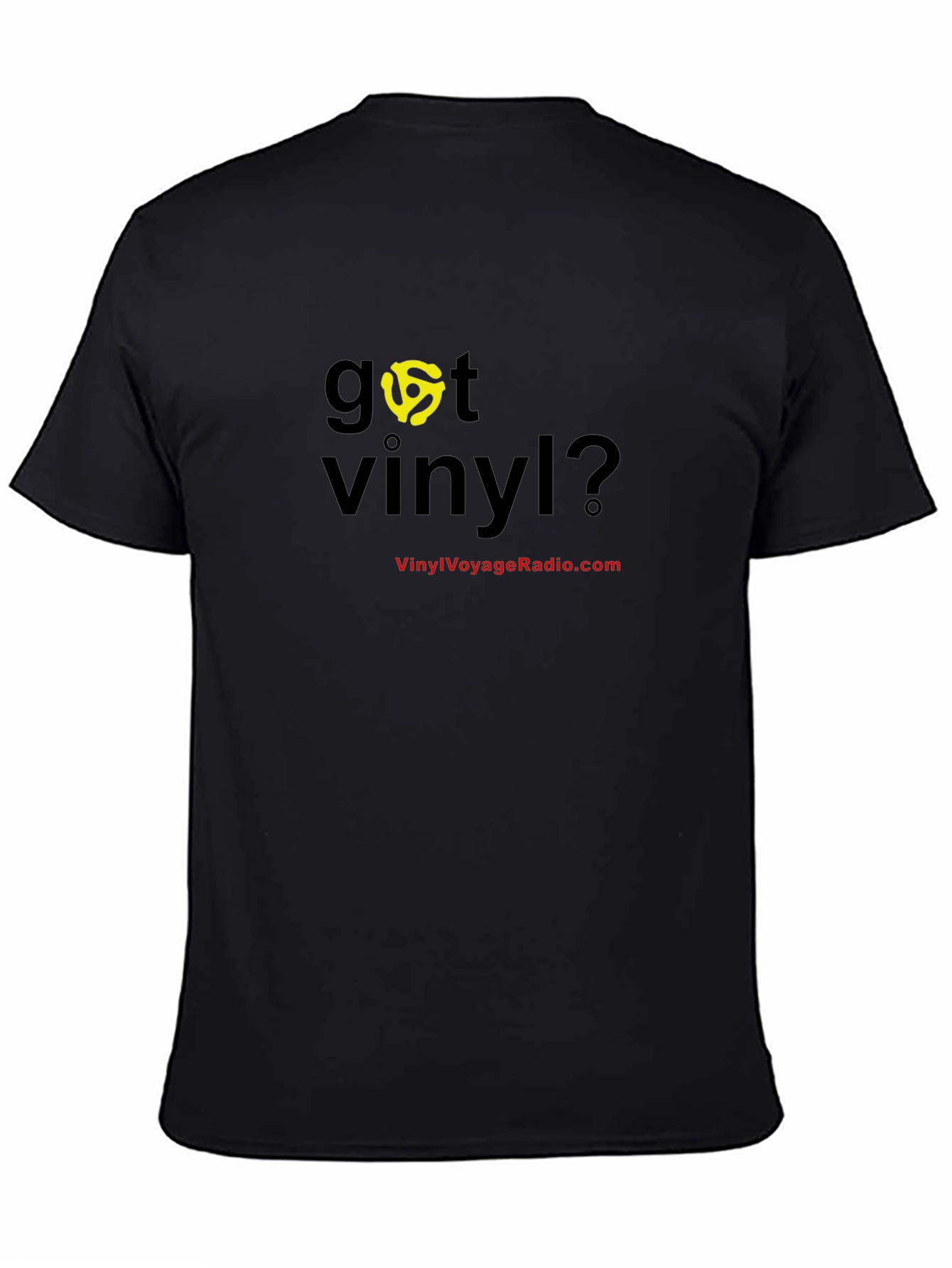 Got Vinyl? Black Graphic Tee