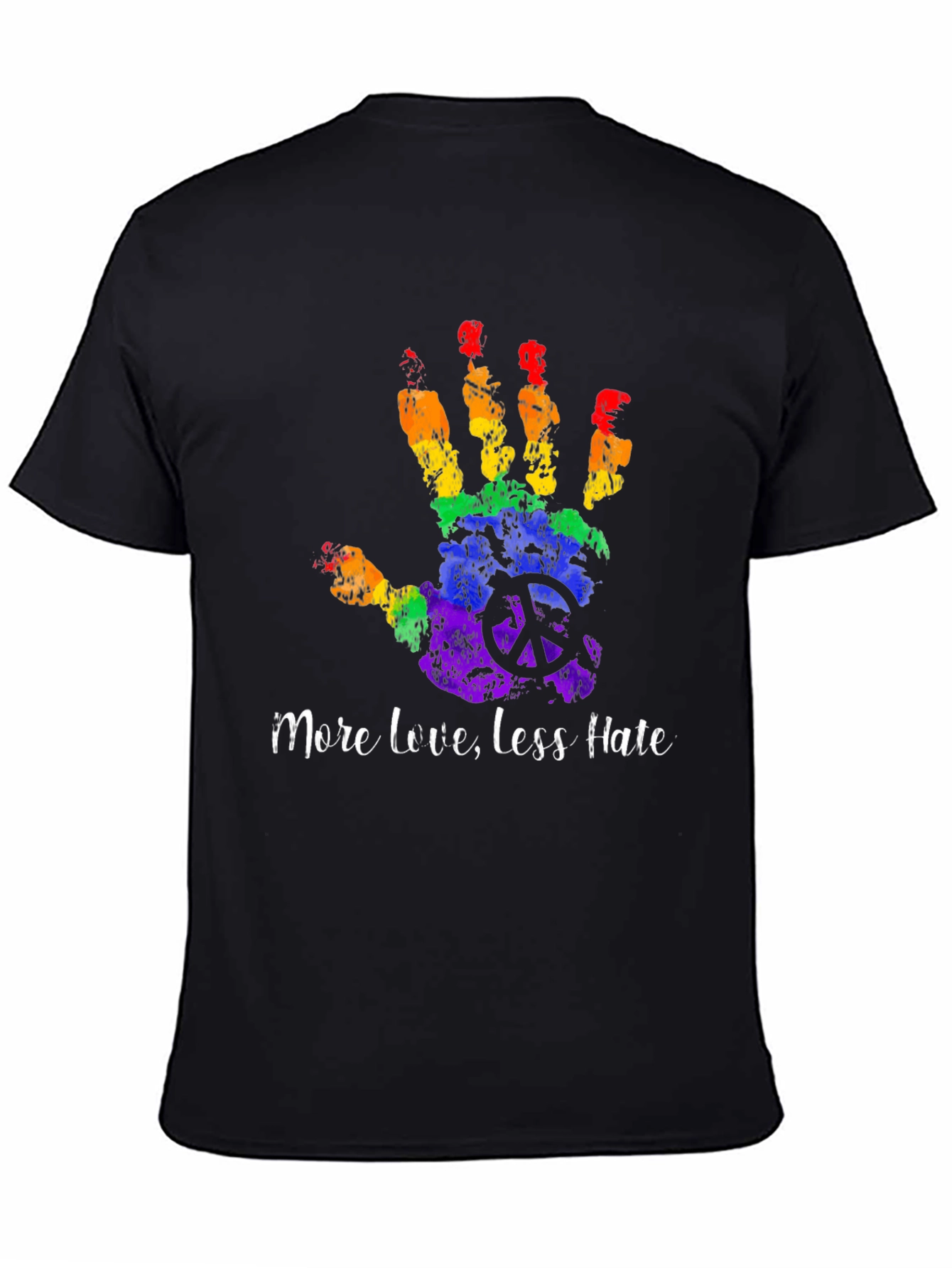 More Love Less Hate LGBT Pride T-Shirt