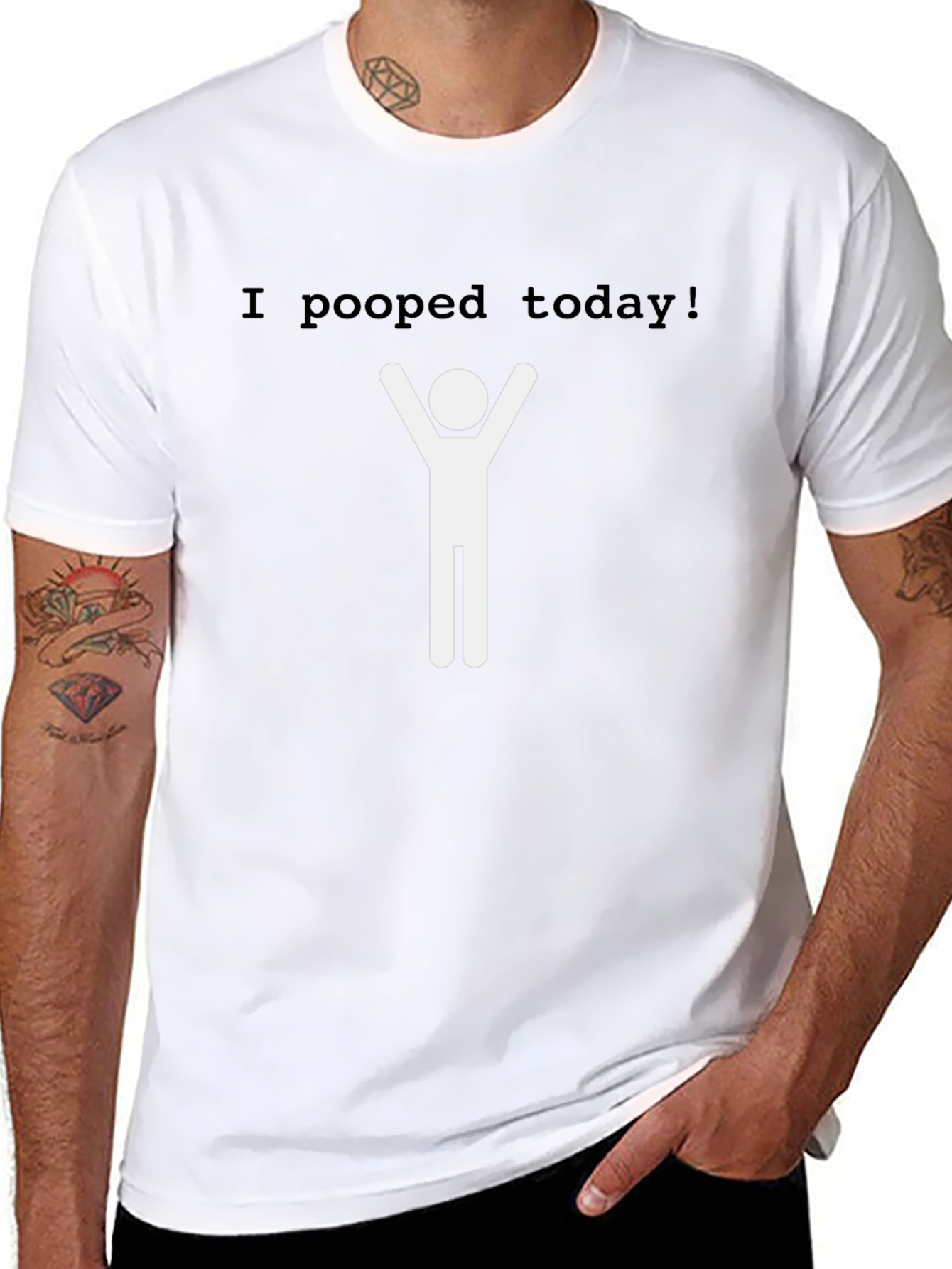 I Pooped Today T-Shirt - Celebrate Success!