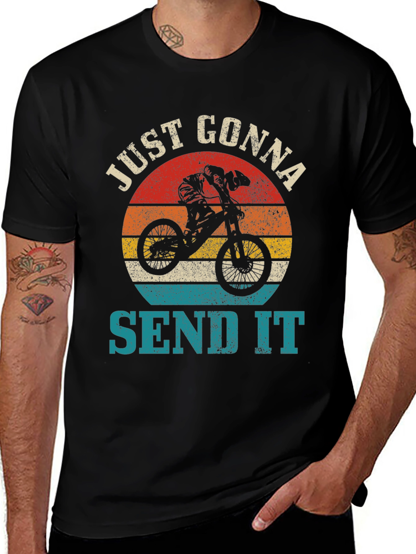 Just Gonna Send It Mountain Bike T-Shirt