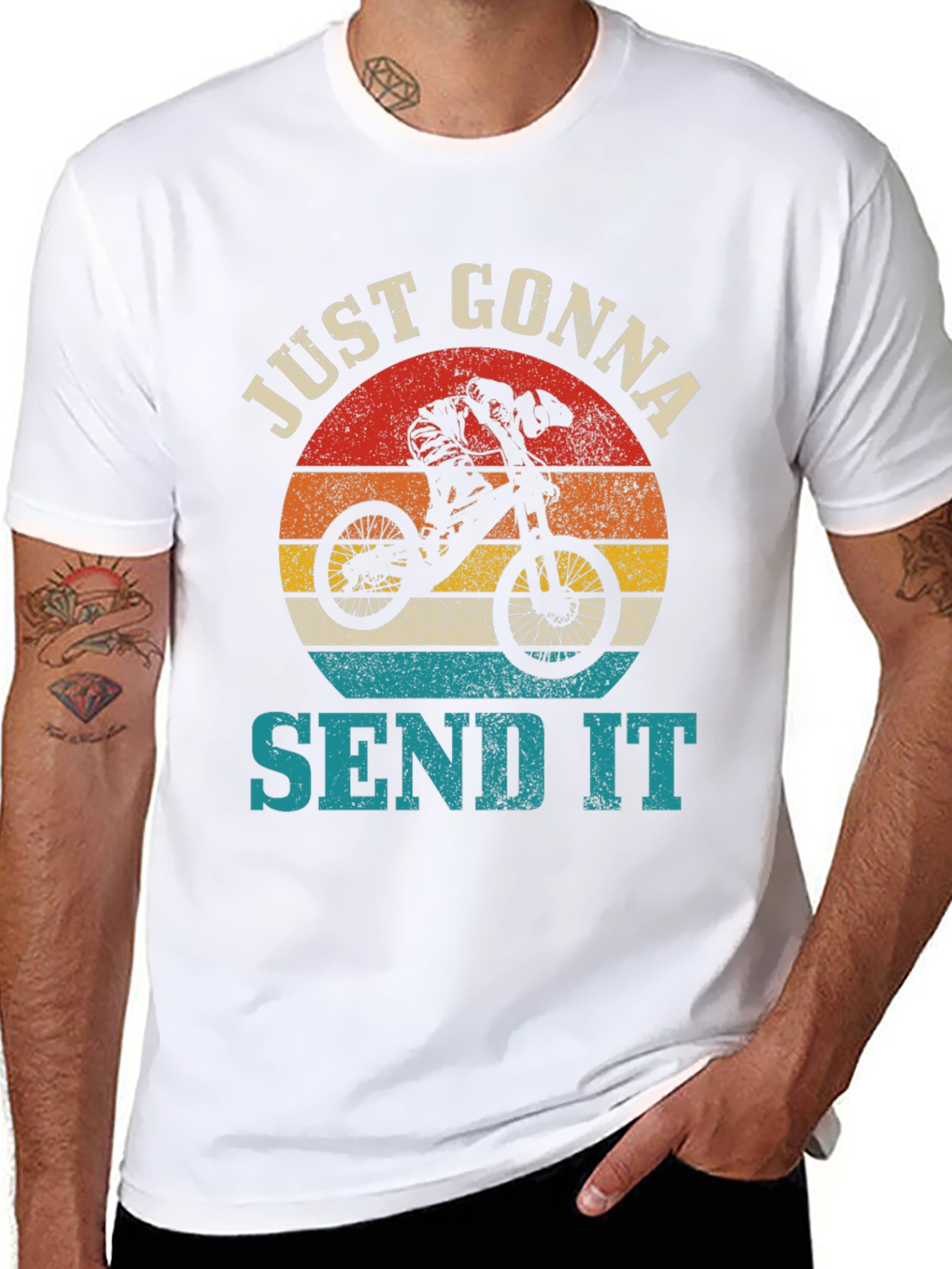 Just Gonna Send It Mountain Bike T-Shirt