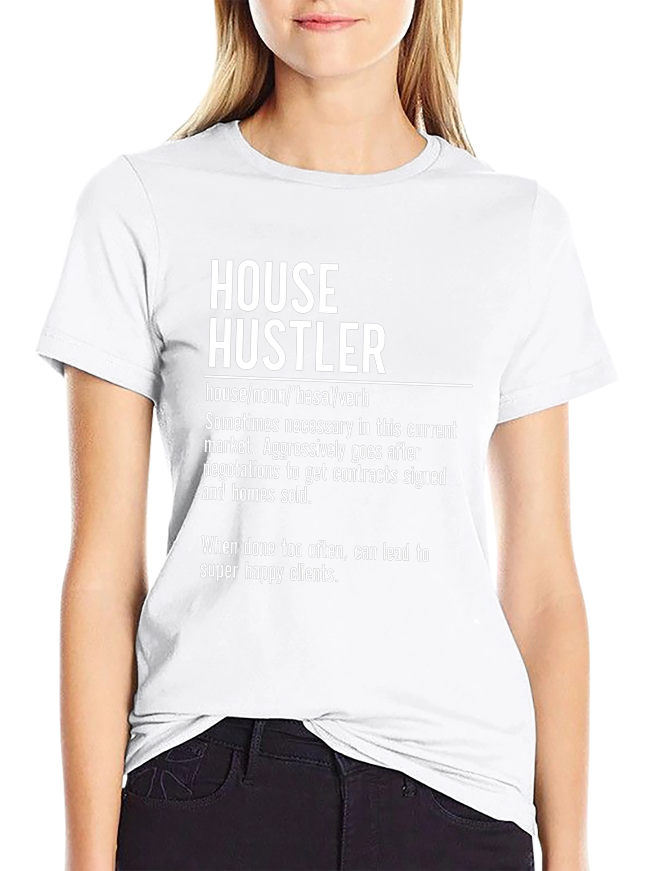 House Hustler Graphic Tee - Real Estate Agent T-Shirt